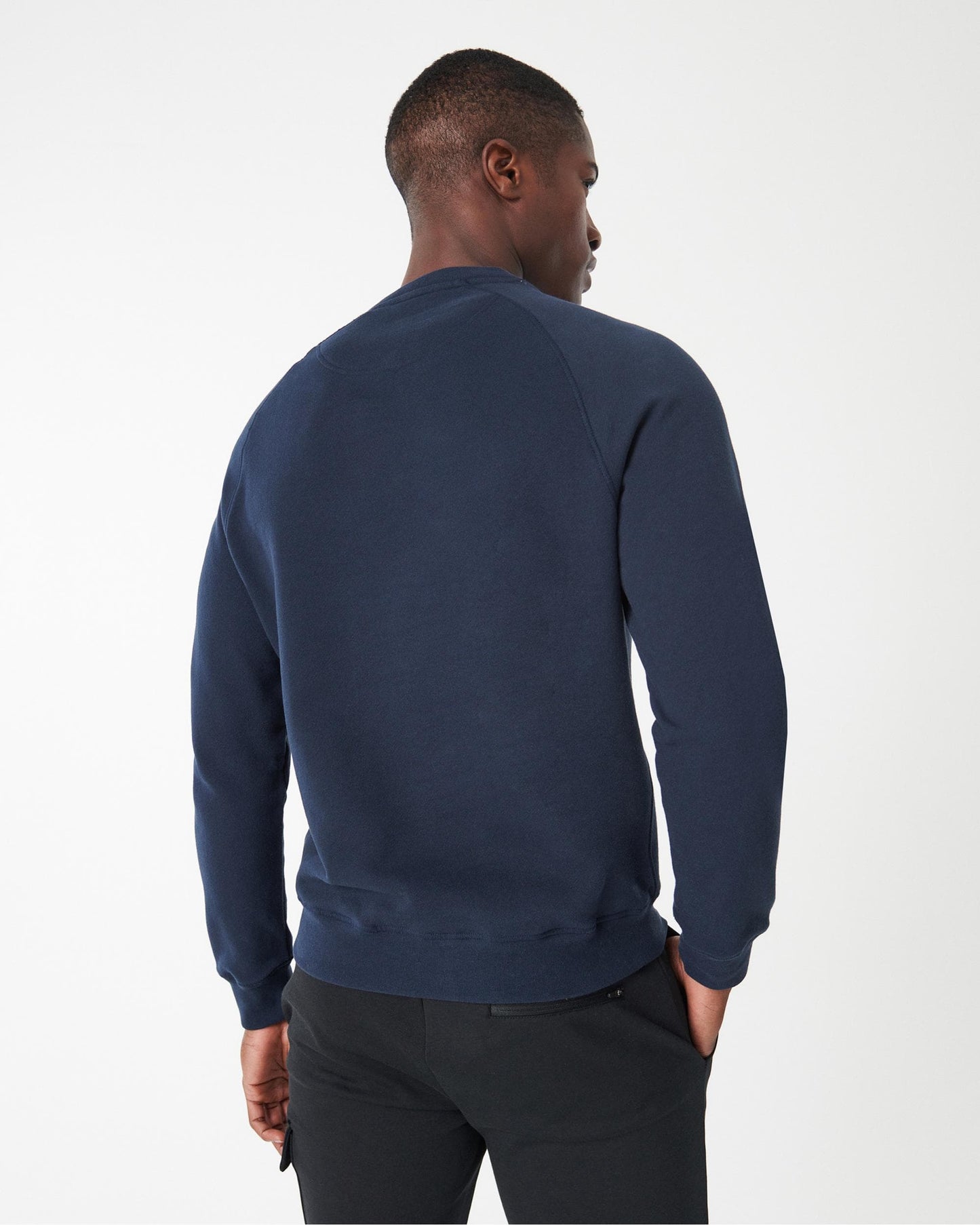 Barbour International Essential Crew Mens Sweatshirt - International Navy