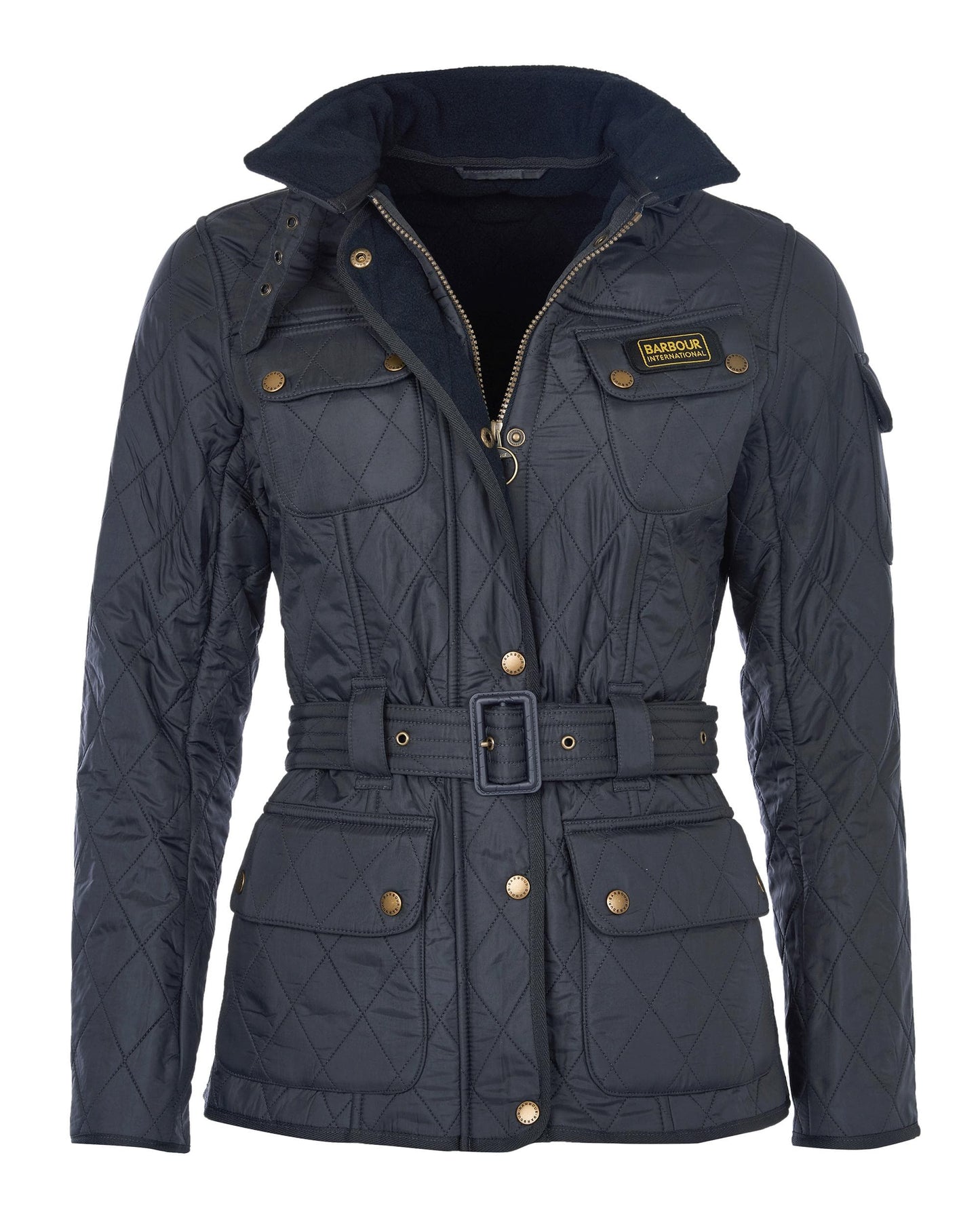 Barbour International Womens Polarquilt Jacket - Navy