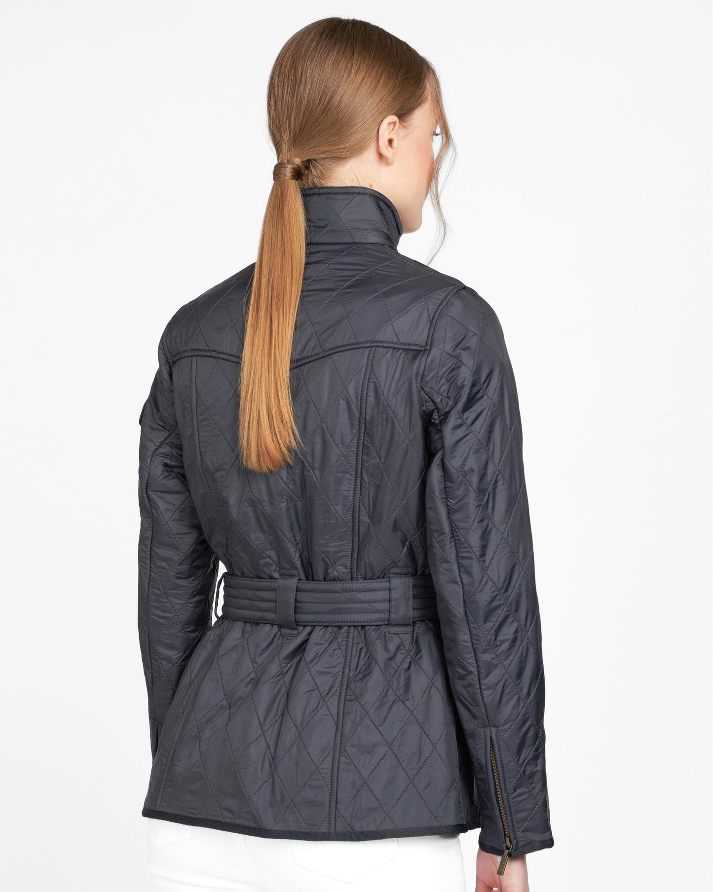 Barbour International Womens Polarquilt Jacket - Navy