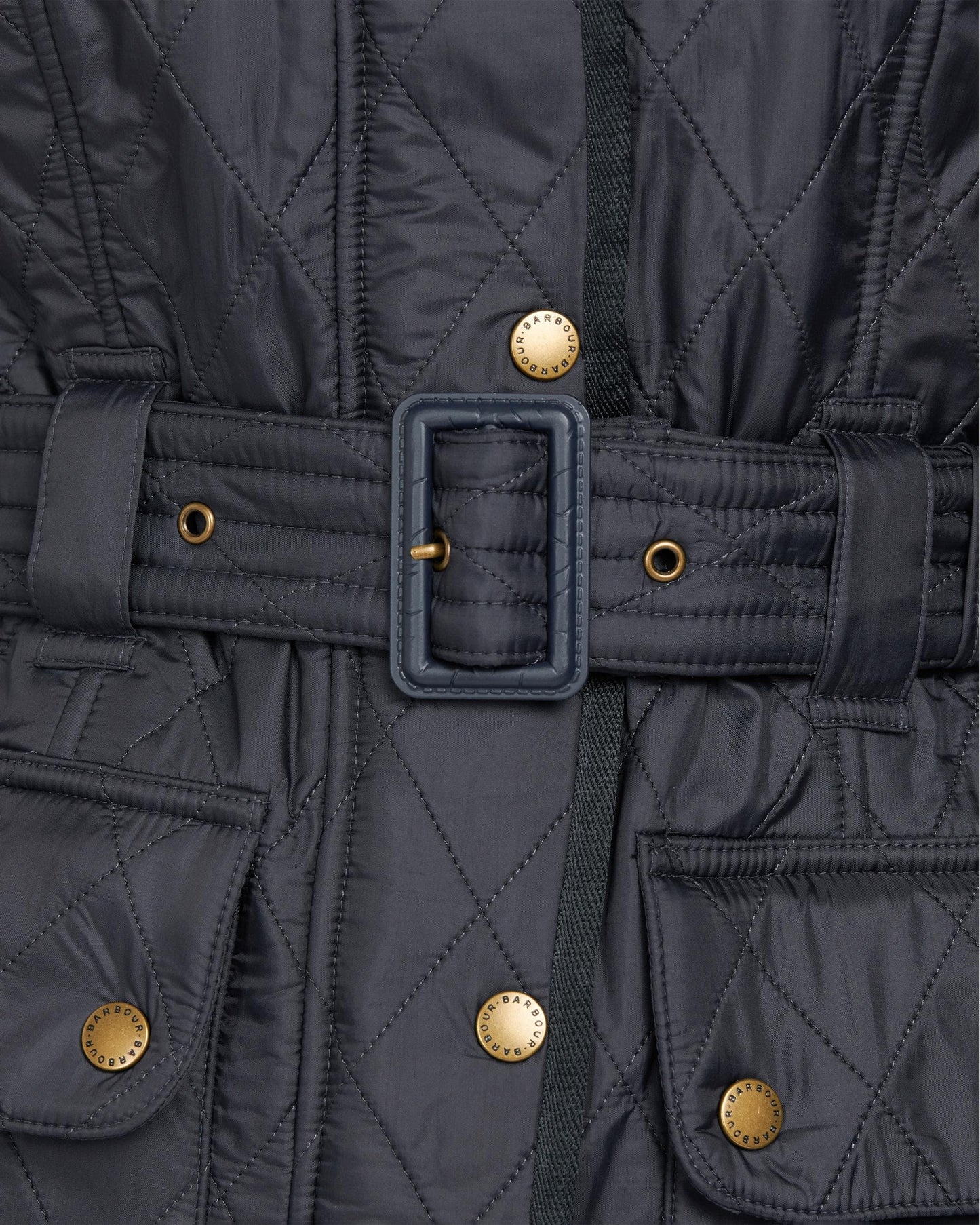 Barbour International Womens Polarquilt Jacket - Navy