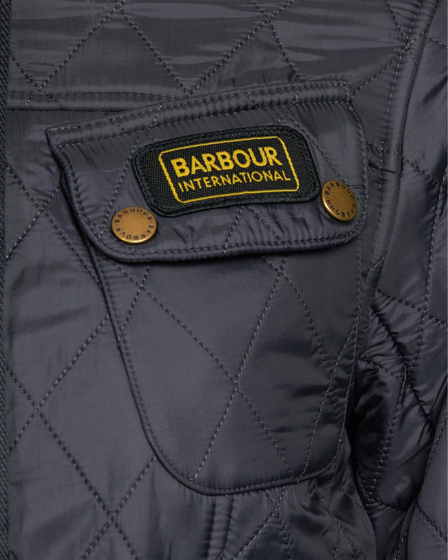 Barbour International Womens Polarquilt Jacket - Navy