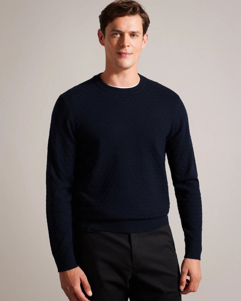 Ted Baker Loung Mens Long Sleeve T Knit Jumper