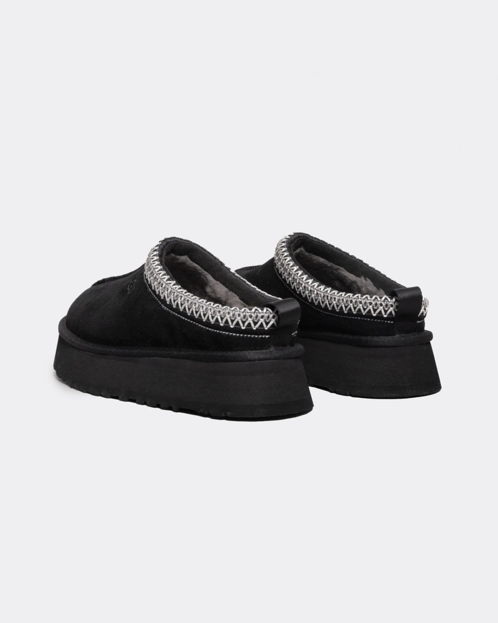 UGG Tazz Womens Platform Slippers - Black