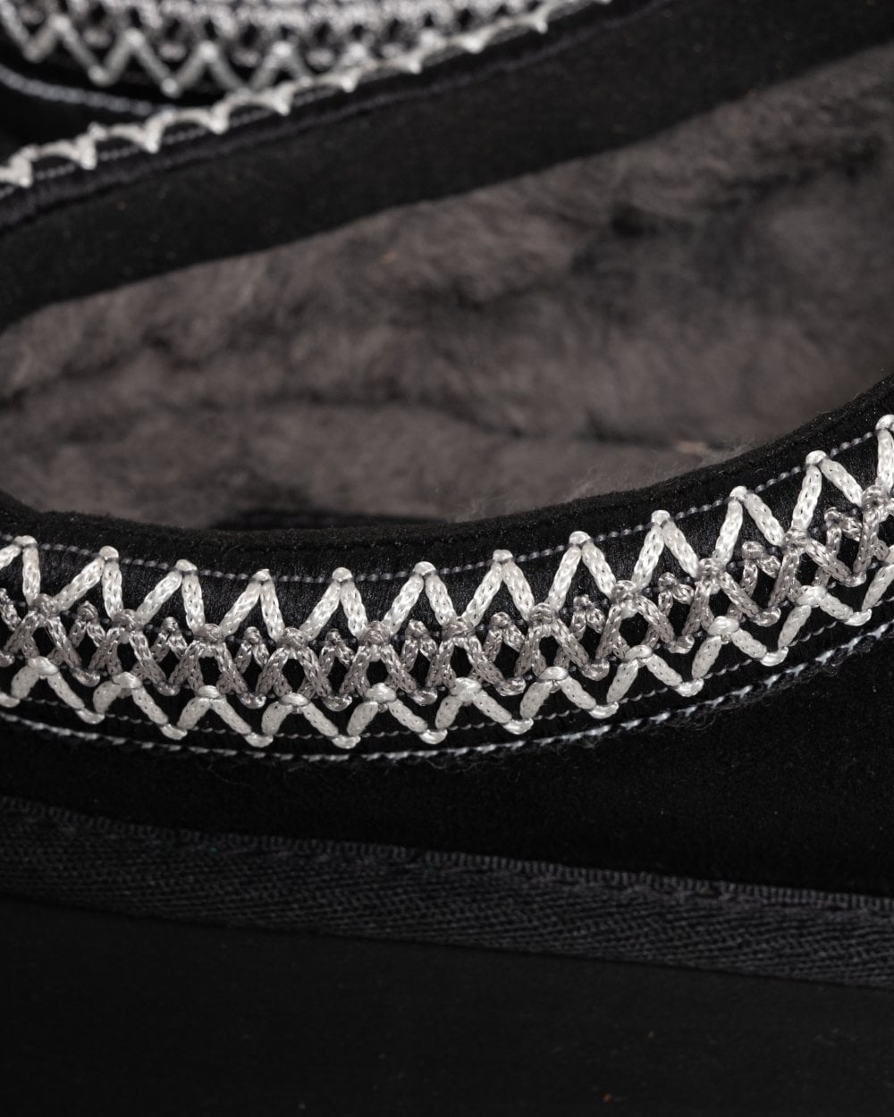 UGG Tazz Womens Platform Slippers - Black