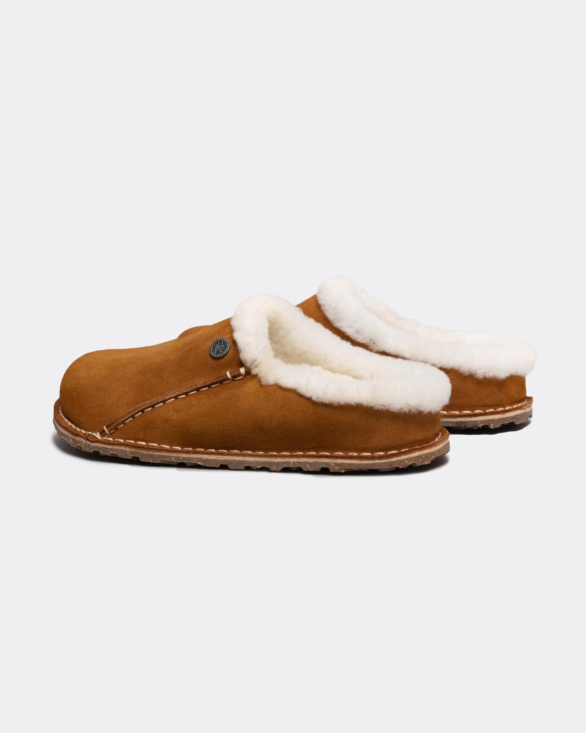 Birkenstock Zermatt Premium Shearling Suede Womens Clogs