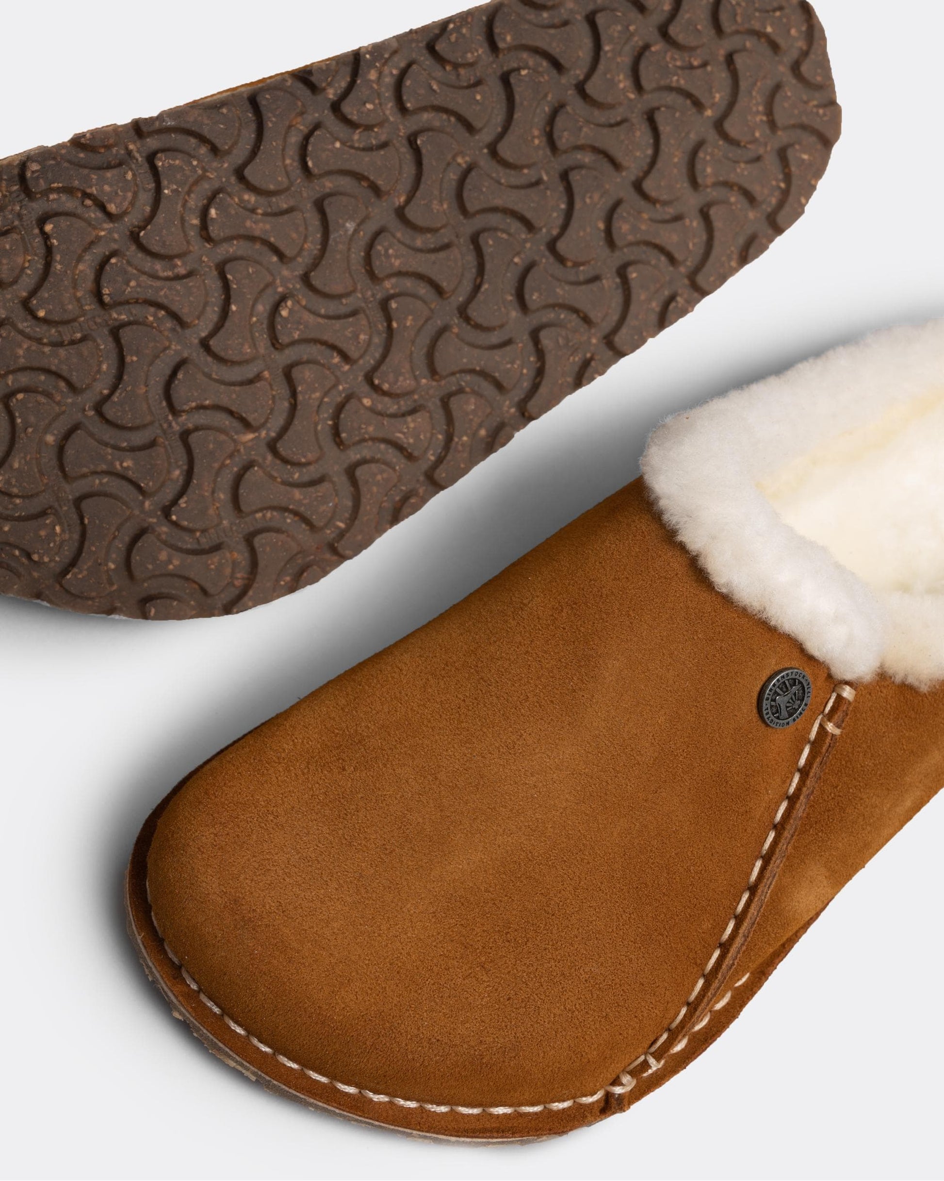 Birkenstock Zermatt Premium Shearling Suede Womens Clogs