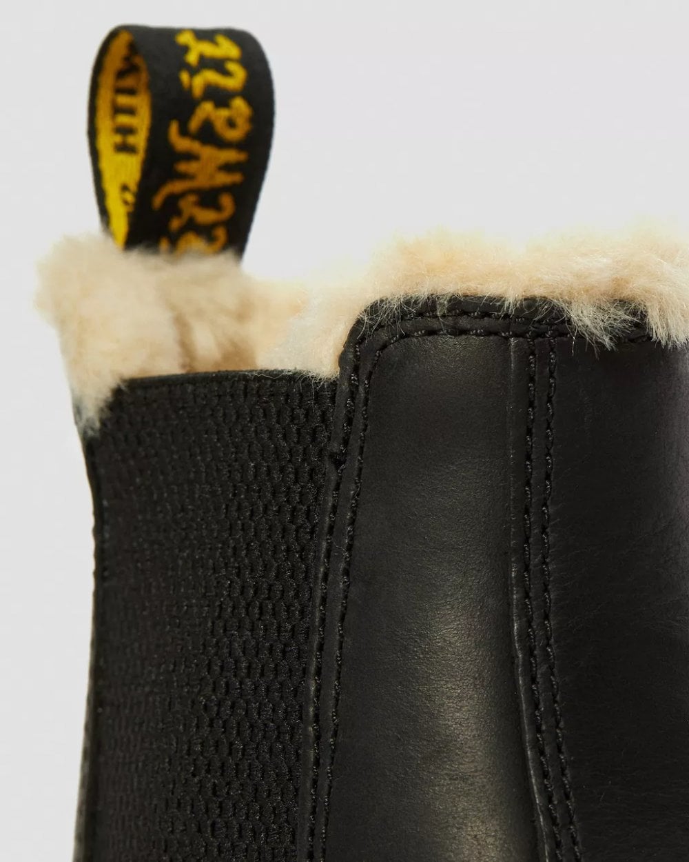 Dr Martens Leonore Wyoming Faux Fur Womens Chelsea Boot