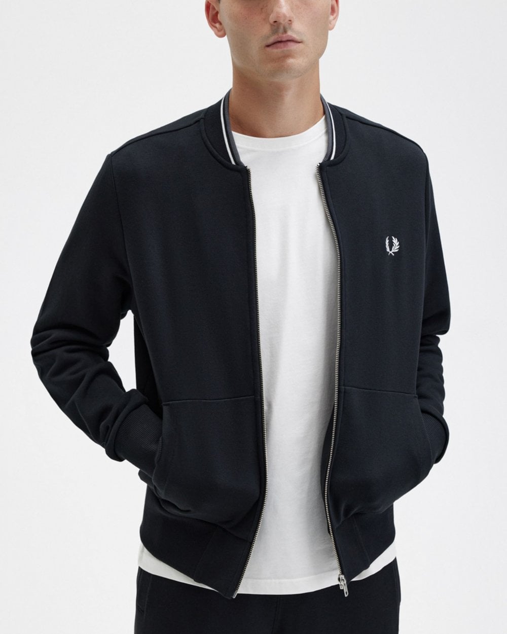 Fred Perry Fred Perry Mens Zip Through Sweatshirt