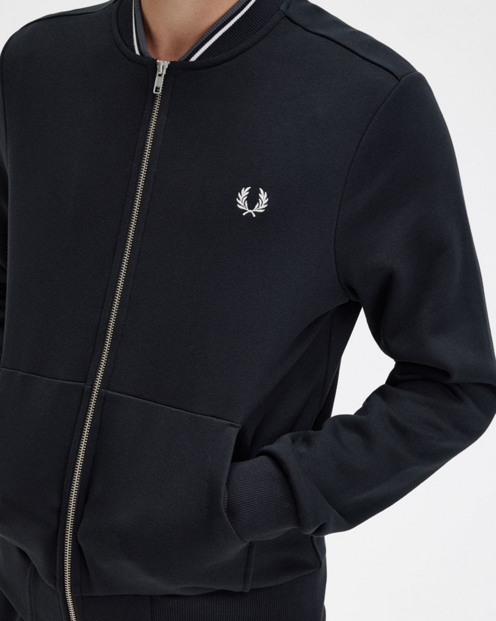 Fred Perry Fred Perry Mens Zip Through Sweatshirt