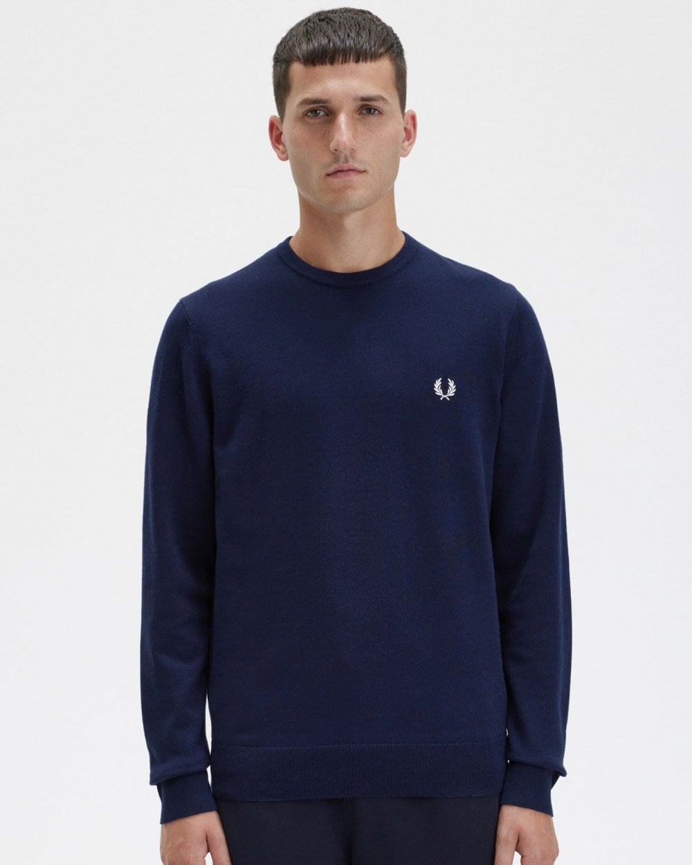 Fred Perry Mens Classic Crewneck Jumper