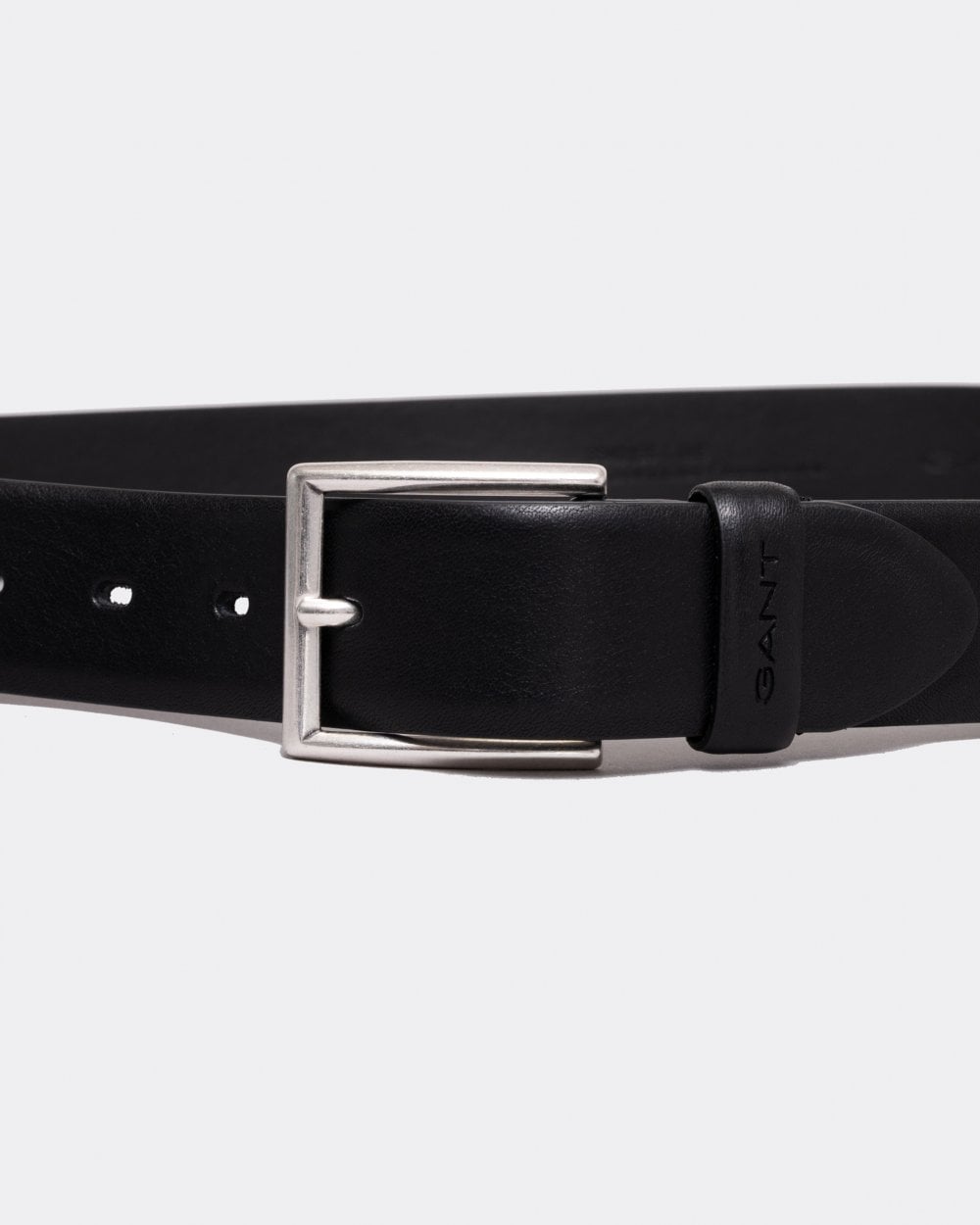GANT Mens Classic Leather Belt - 5 Black