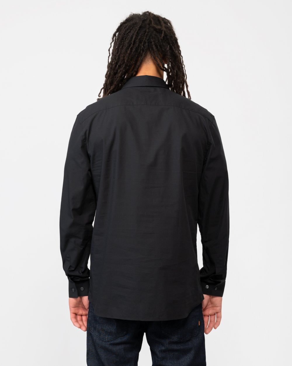 Lacoste Mens Long Sleeve City Shirt - Black 031