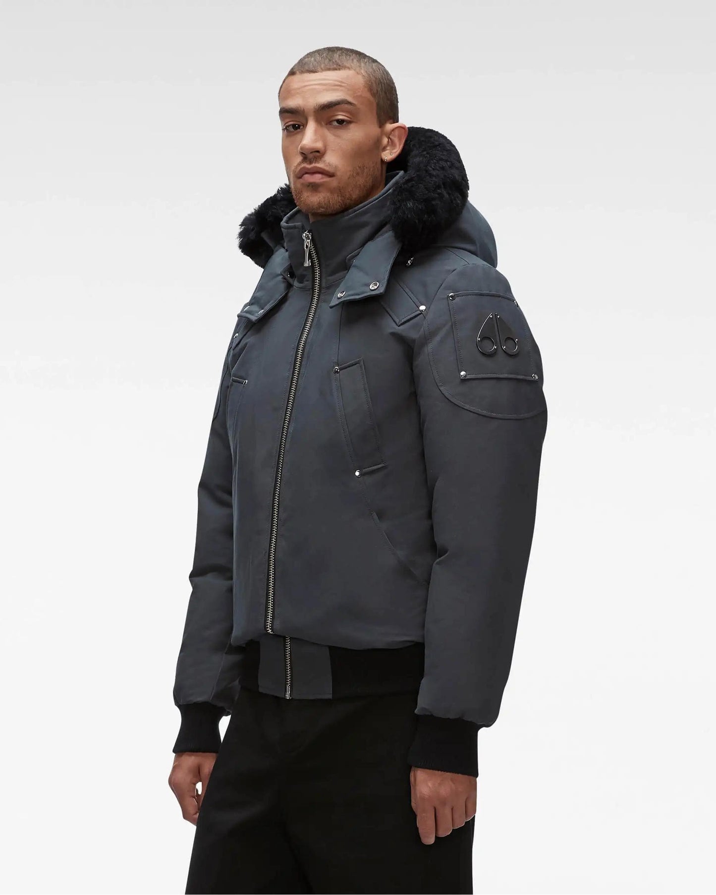 Moose Knuckles Mens OriGinal Ballistic Bomber Neoshear