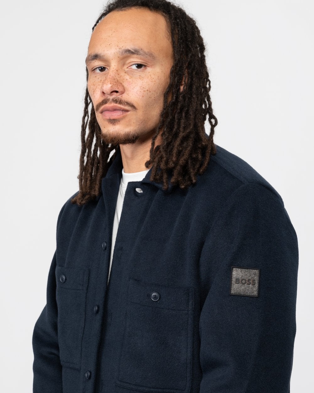 BOSS Orange Locky_1 Mens Overshirt