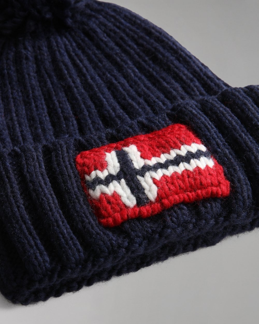 Napapijri Semiury 5 Bobble Hat - Blue Marine 176