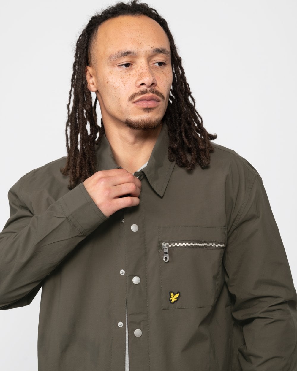 Lyle & Scott Mens Nylon Overshirt