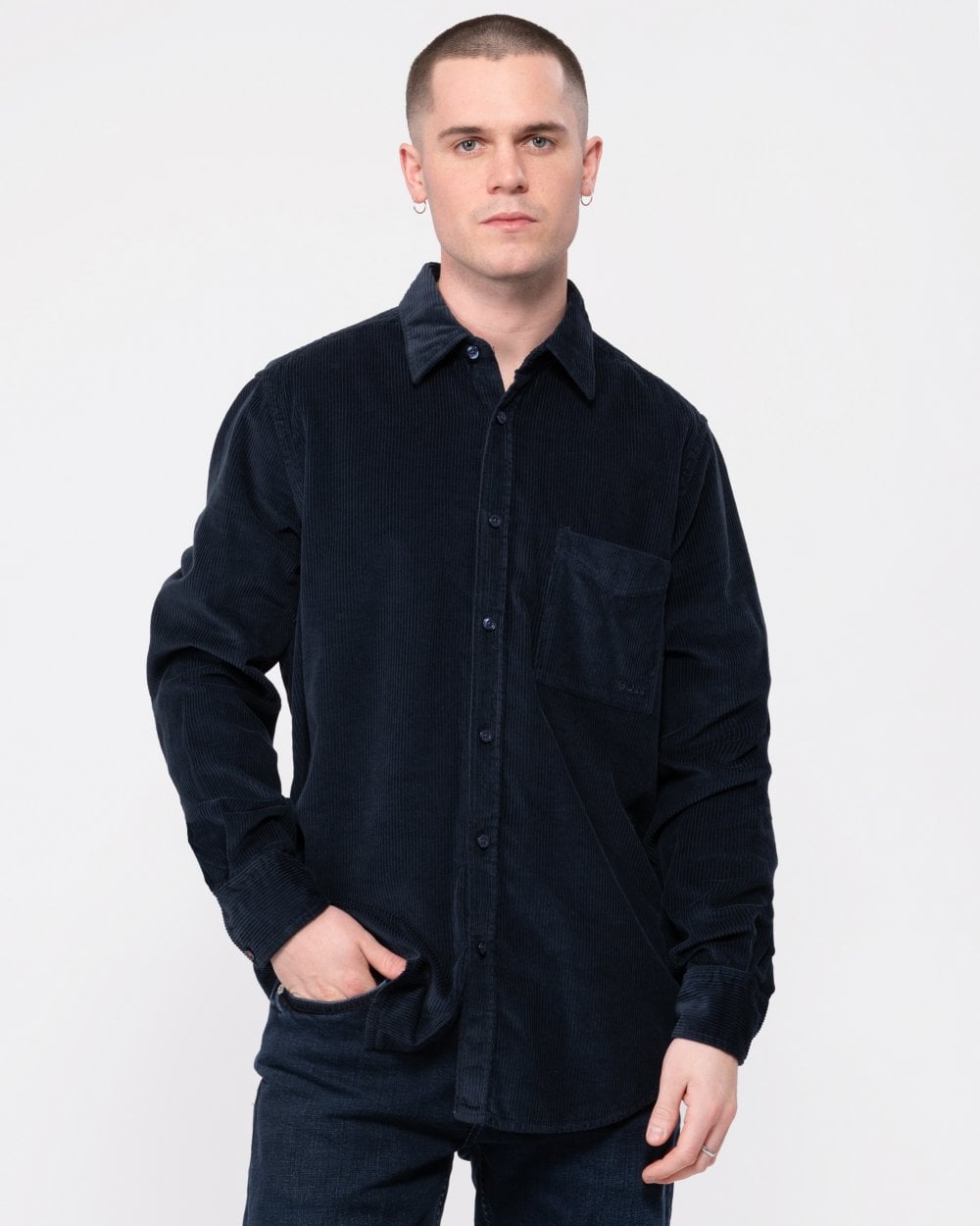 BOSS Orange Relegant 6 Mens Long Sleeve Corduroy Shirt
