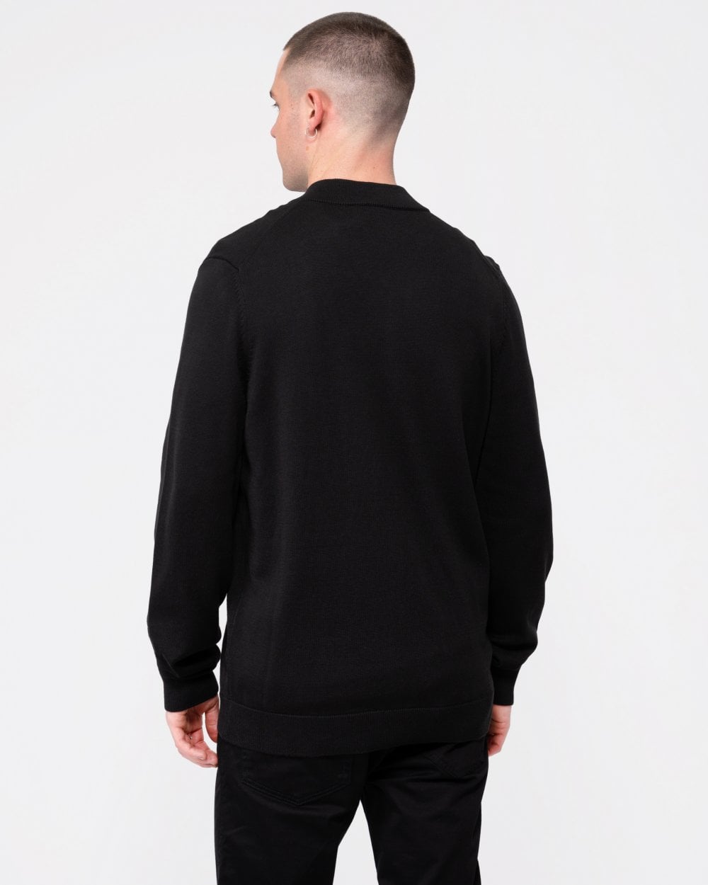 HUGO HUGO San Jaque-C Mens Double Zip Cardigan