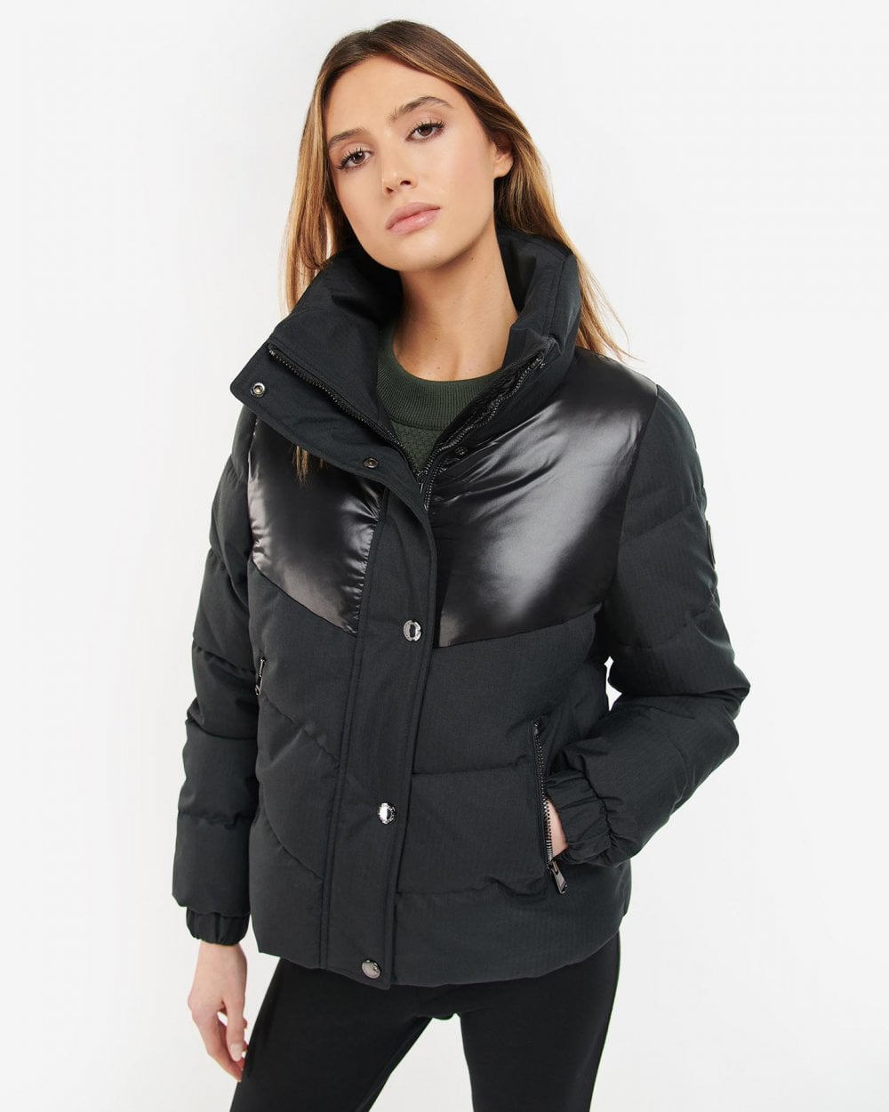 Barbour International Titanium Womens Quilted Jacket