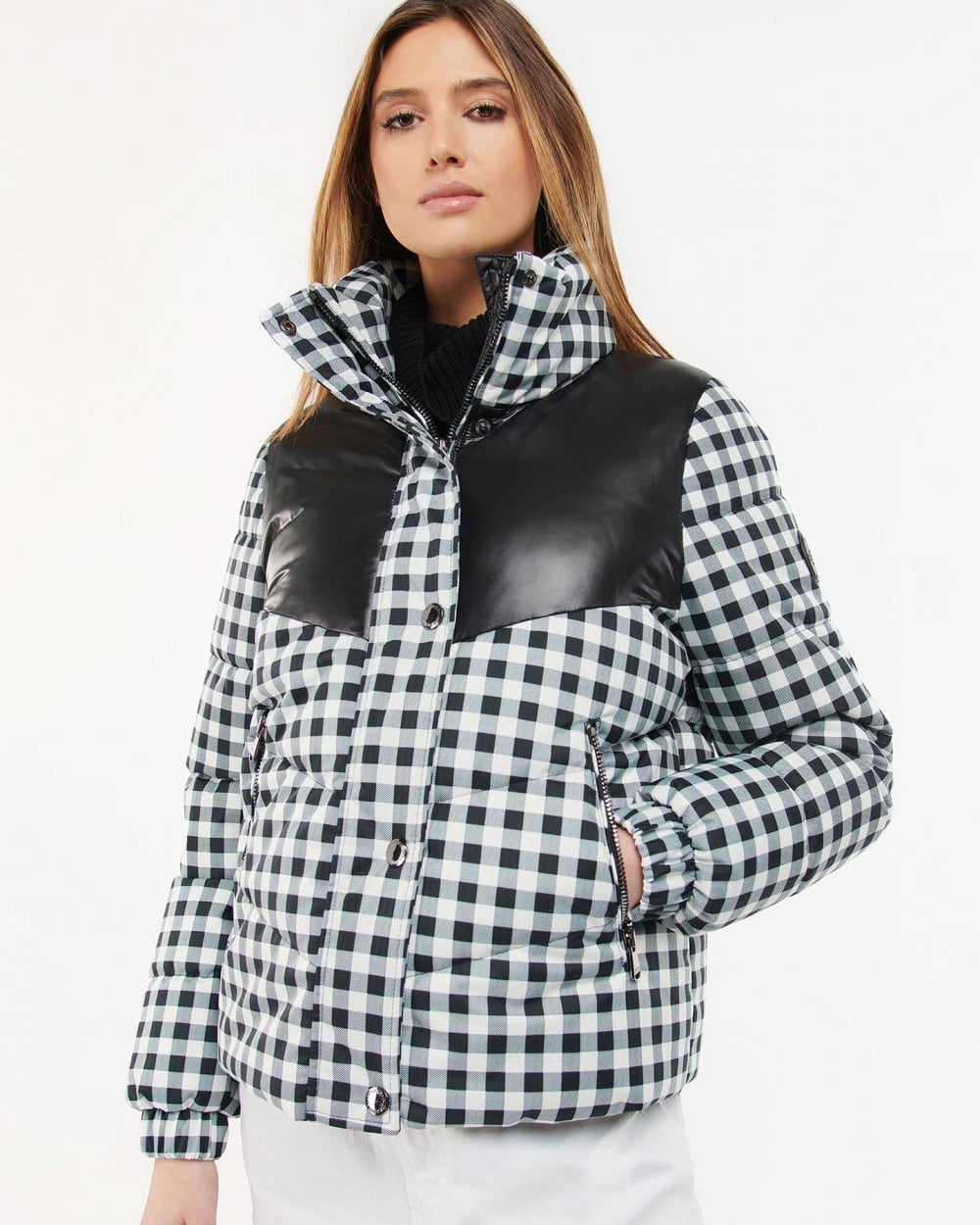 Barbour International Titanium Womens Quilted Jacket