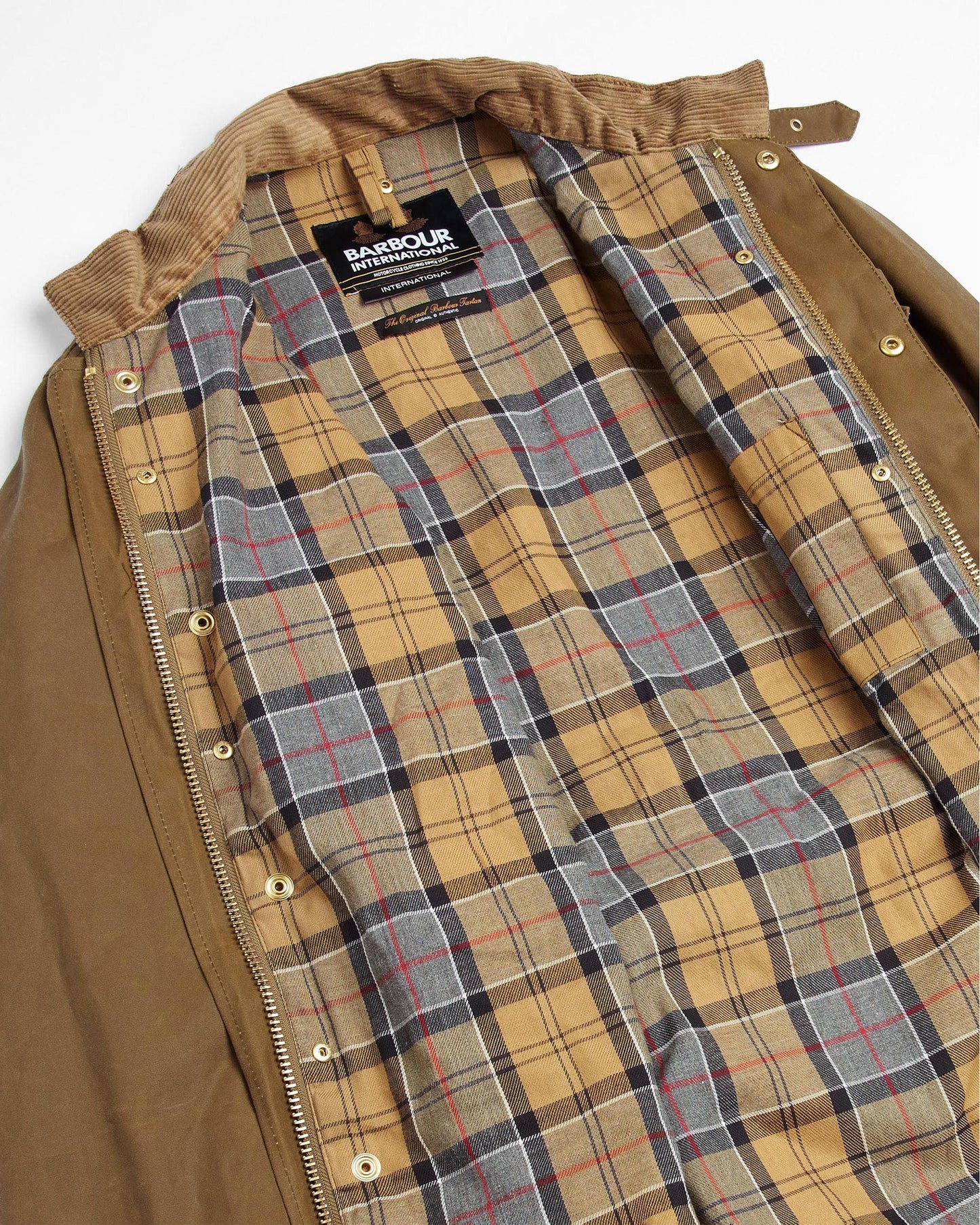 Barbour International Mens Original Wax Jacket - Sand