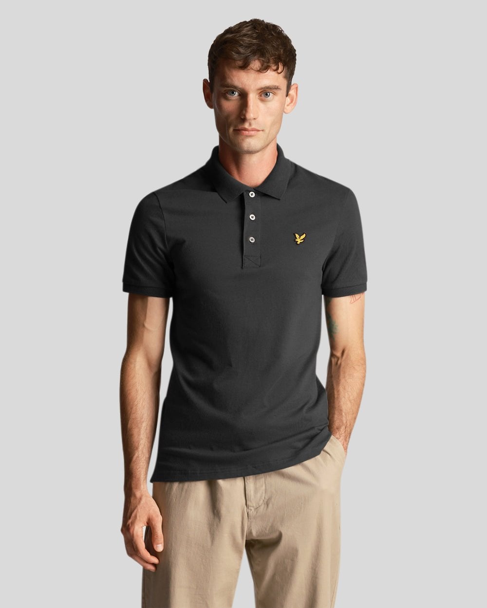 Lyle & Scott Plain Mens Polo Shirt SP400VOG