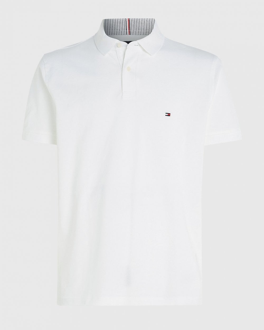 Tommy Hilfiger 1985 Regular Fit Mens Polo - White