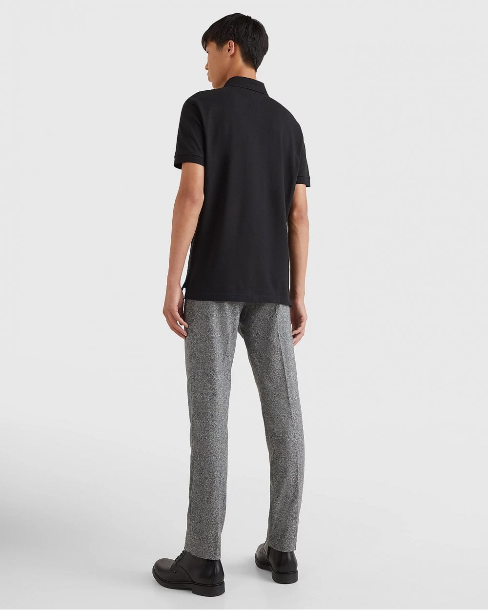 Tommy Hilfiger 1985 Regular Fit Mens Polo - Black