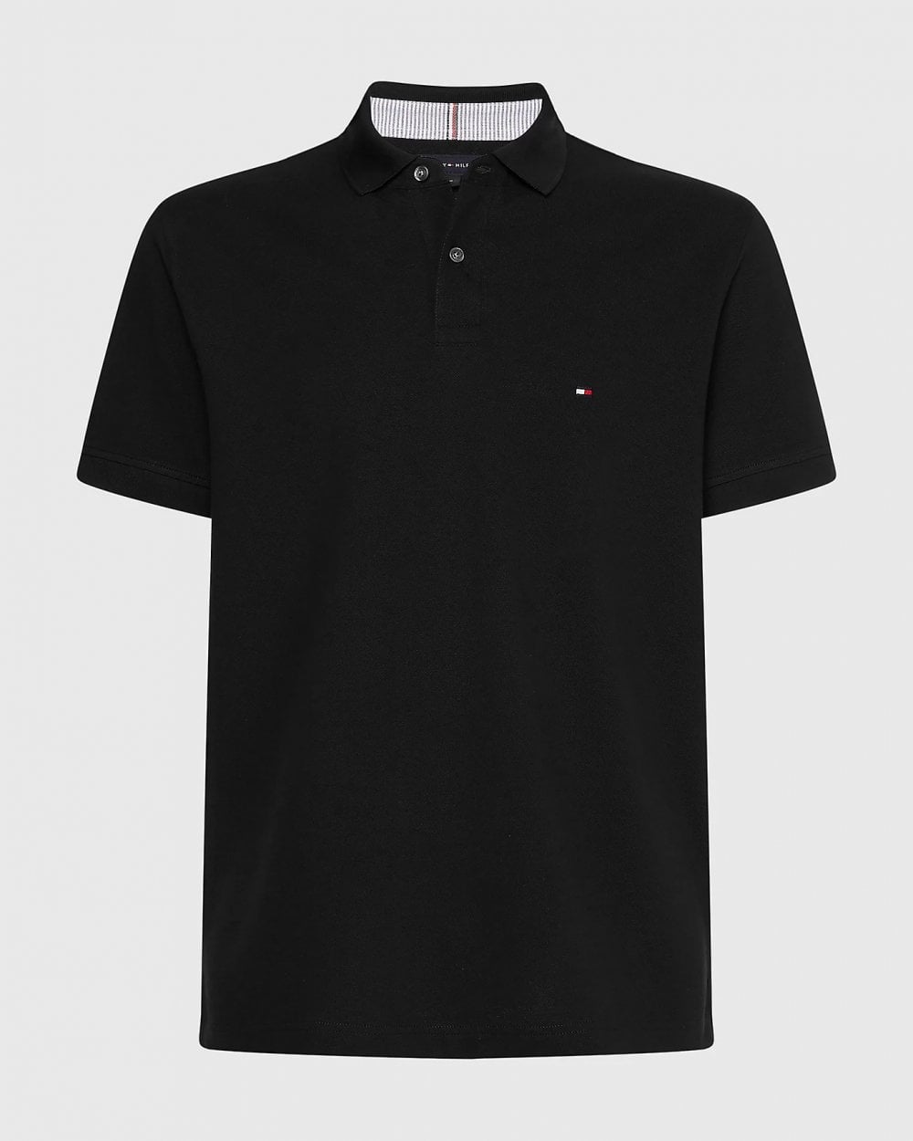 Tommy Hilfiger 1985 Regular Fit Mens Polo - Black