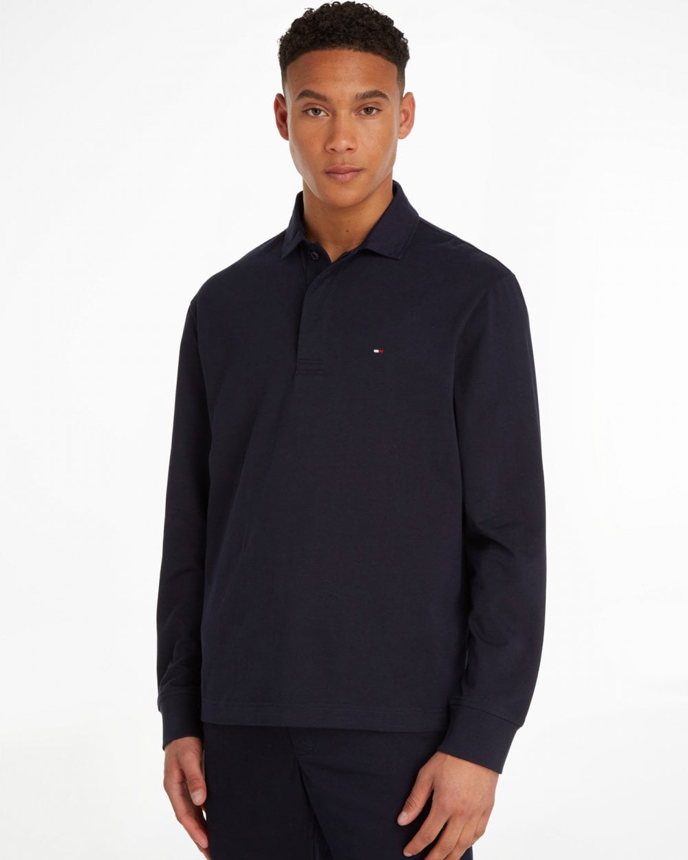 Tommy Hilfiger New Prep Rugby Long Sleeve Mens Polo
