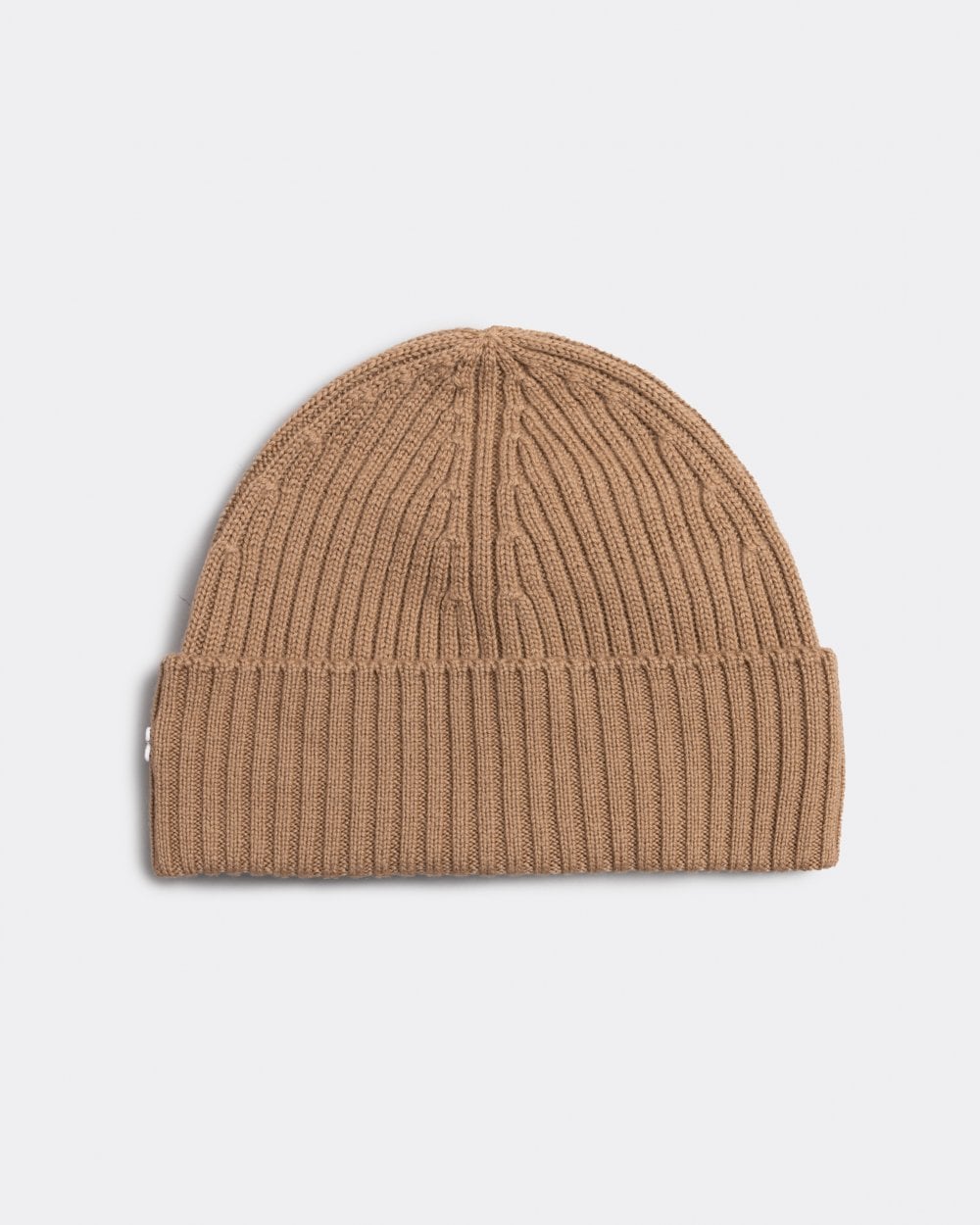 Lacoste Mens Ribbed Beanie - Cookie SIX