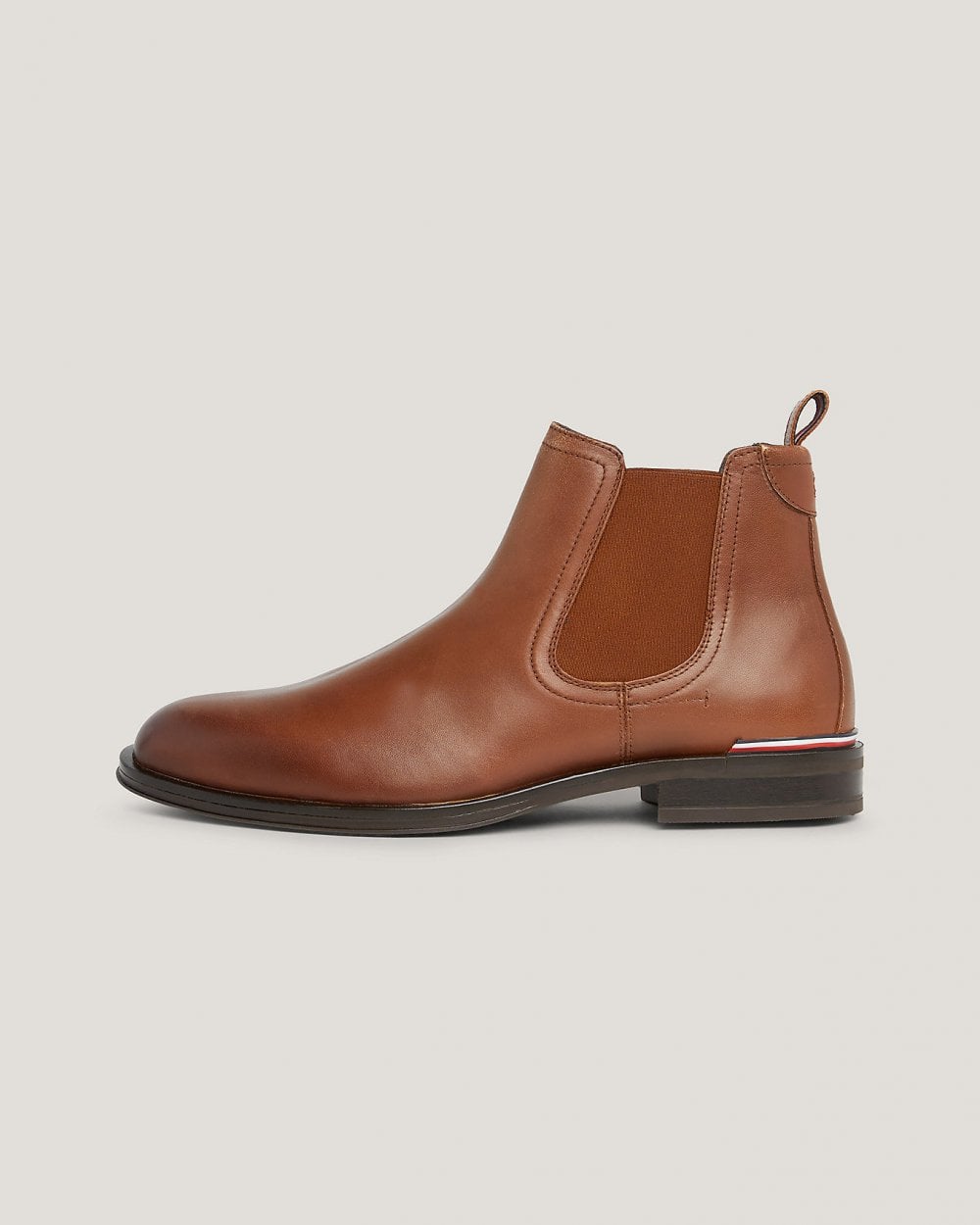 Tommy Hilfiger Core RWB Hilfiger Mens Leather Chelsea Boots