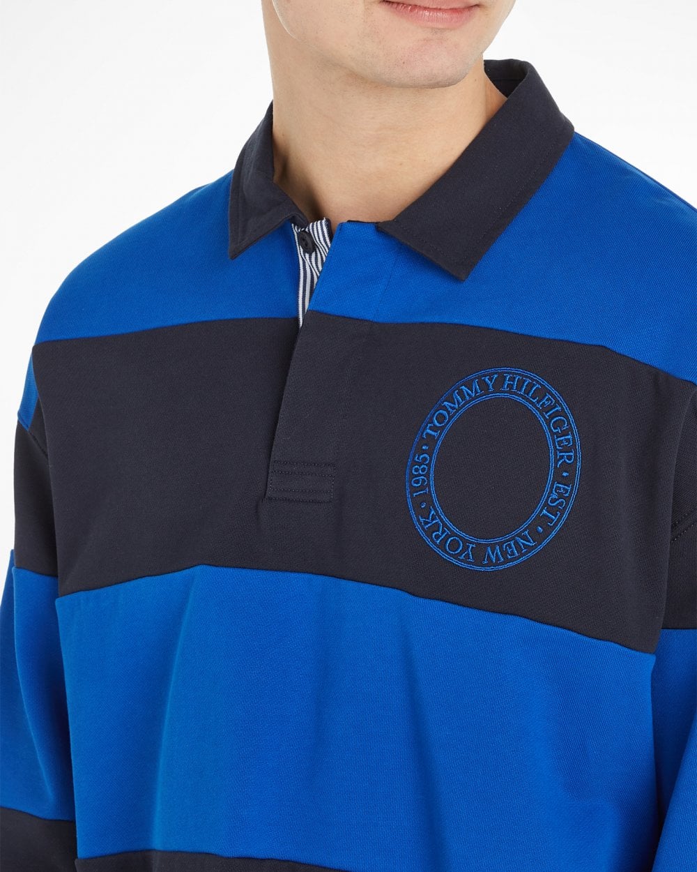 Tommy Hilfiger Gifting Pack Stripe Mens Rugby Shirt