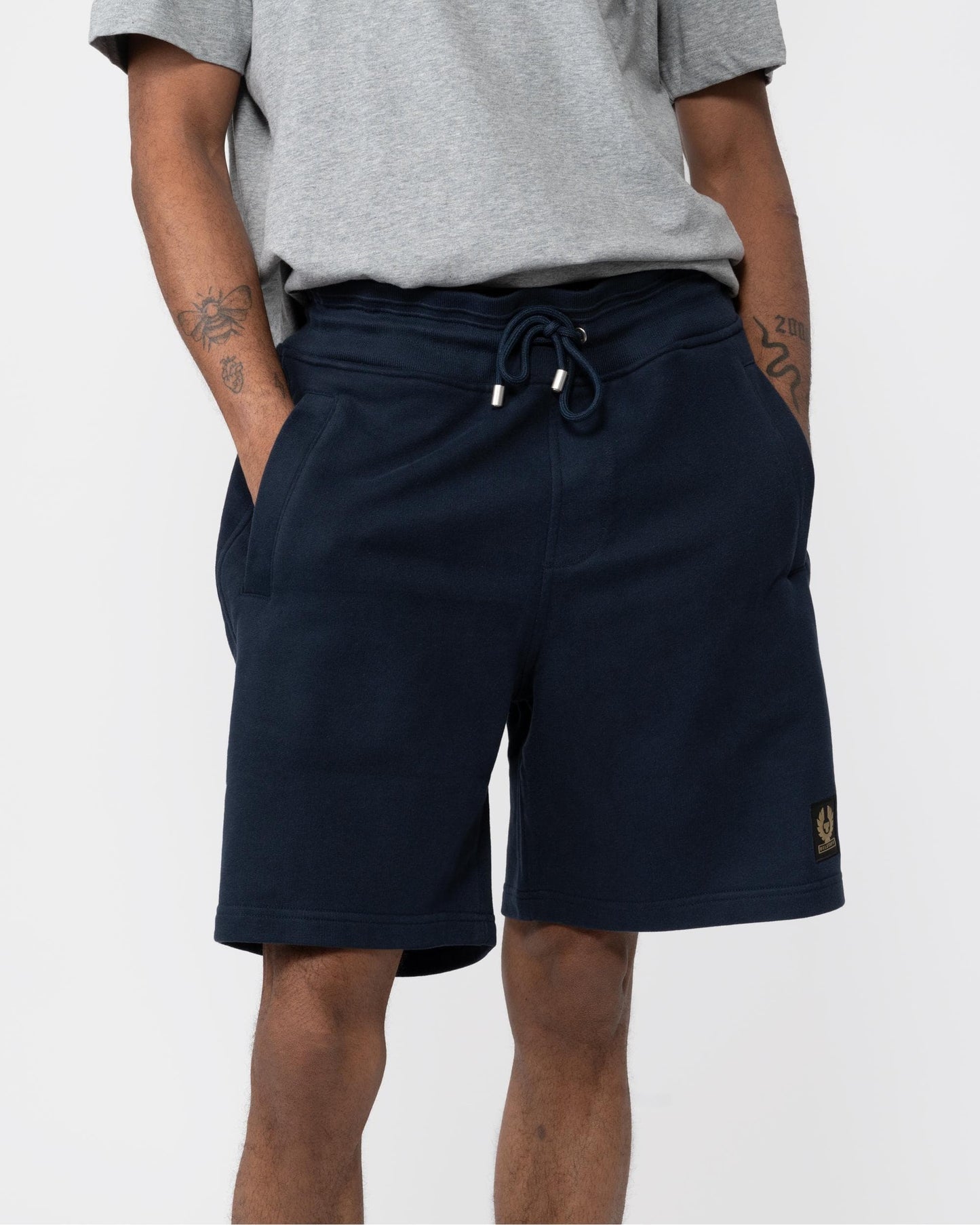 Belstaff Mens Drawstring Jogger Shorts