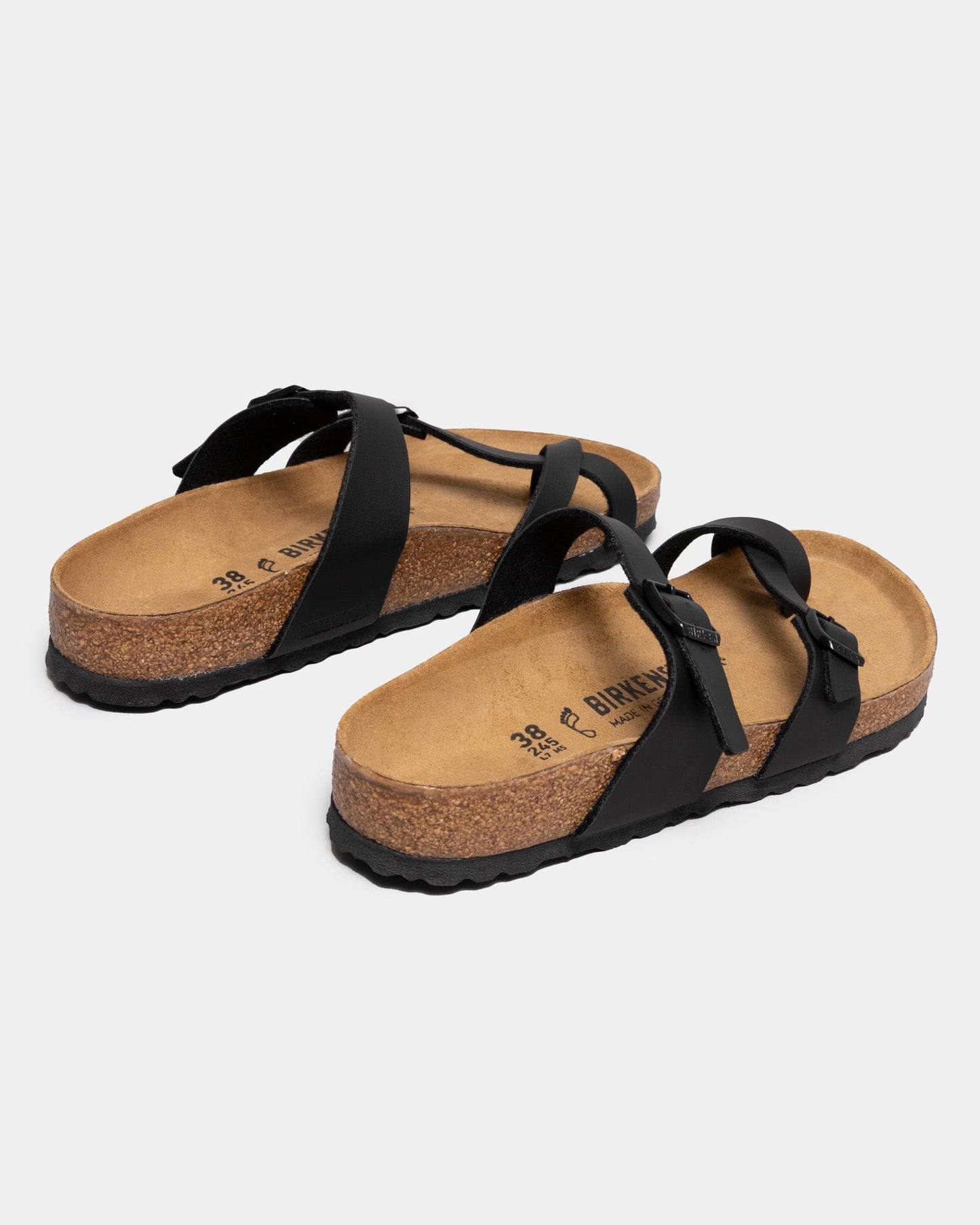 Birkenstock Mayari Birko Flor Womens Sandals - Black
