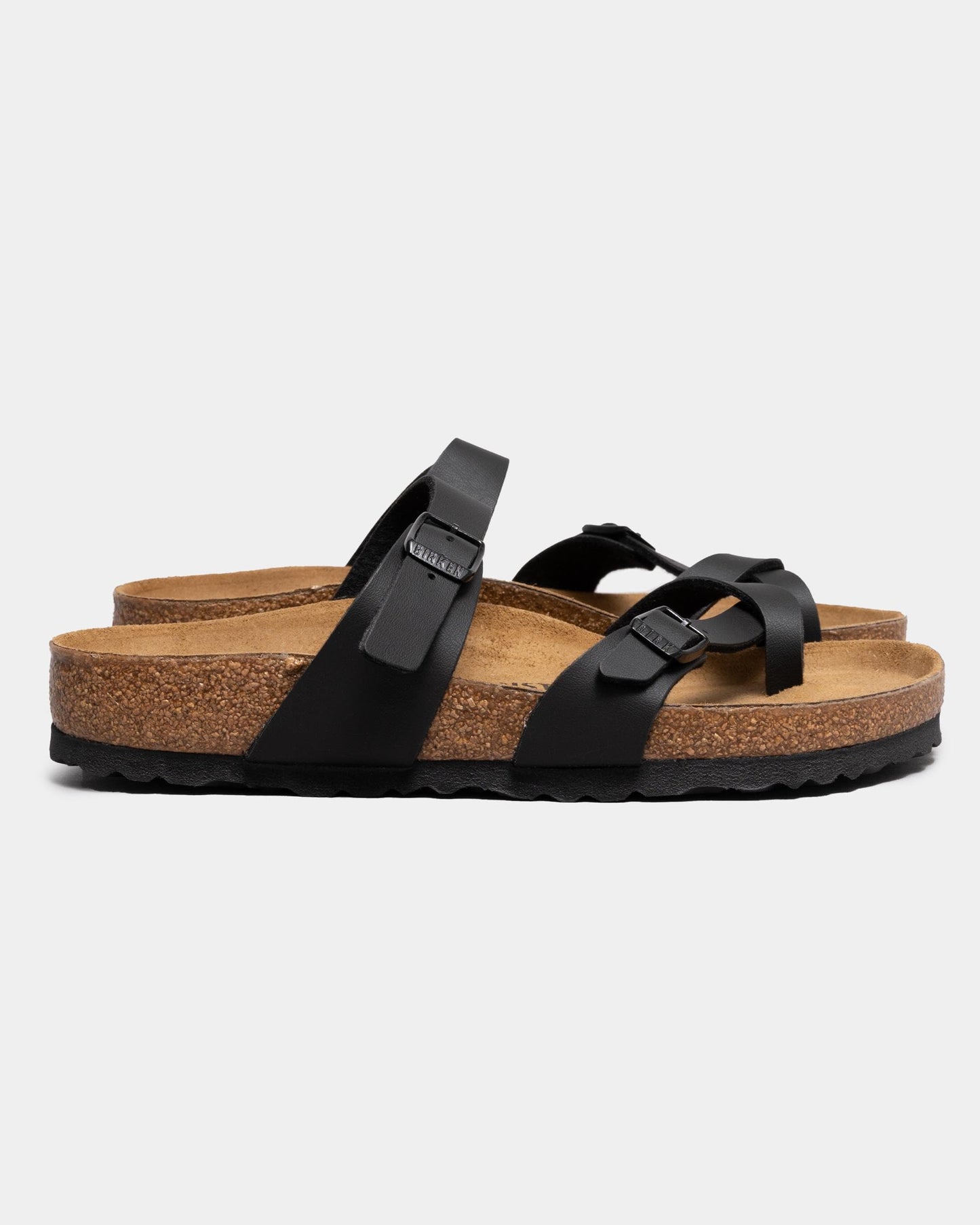 Birkenstock Mayari Birko Flor Womens Sandals - Black