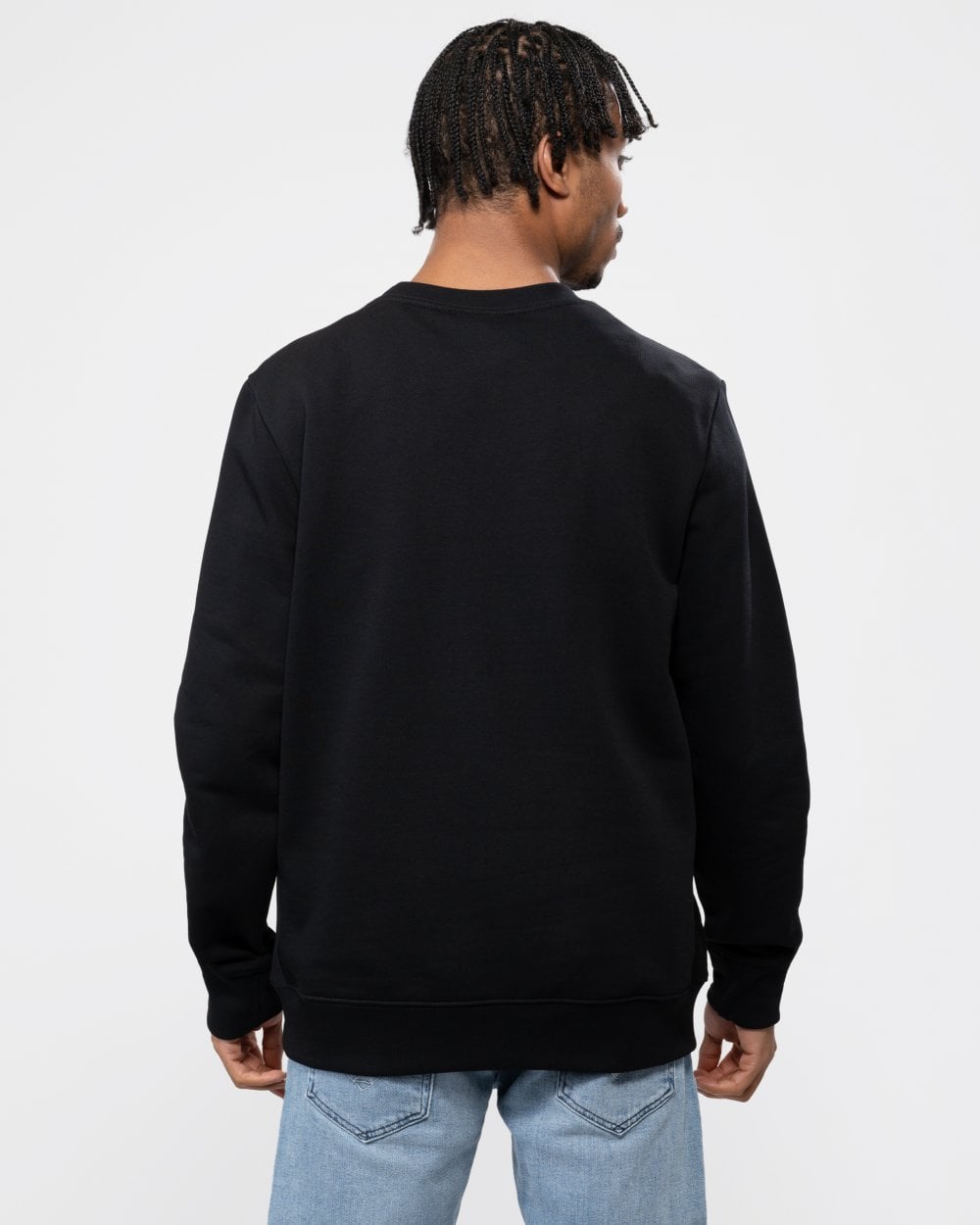 PS Paul Smith Mens Regular Fit Sports Stripe Zebra Sweatshirt - 79 Black