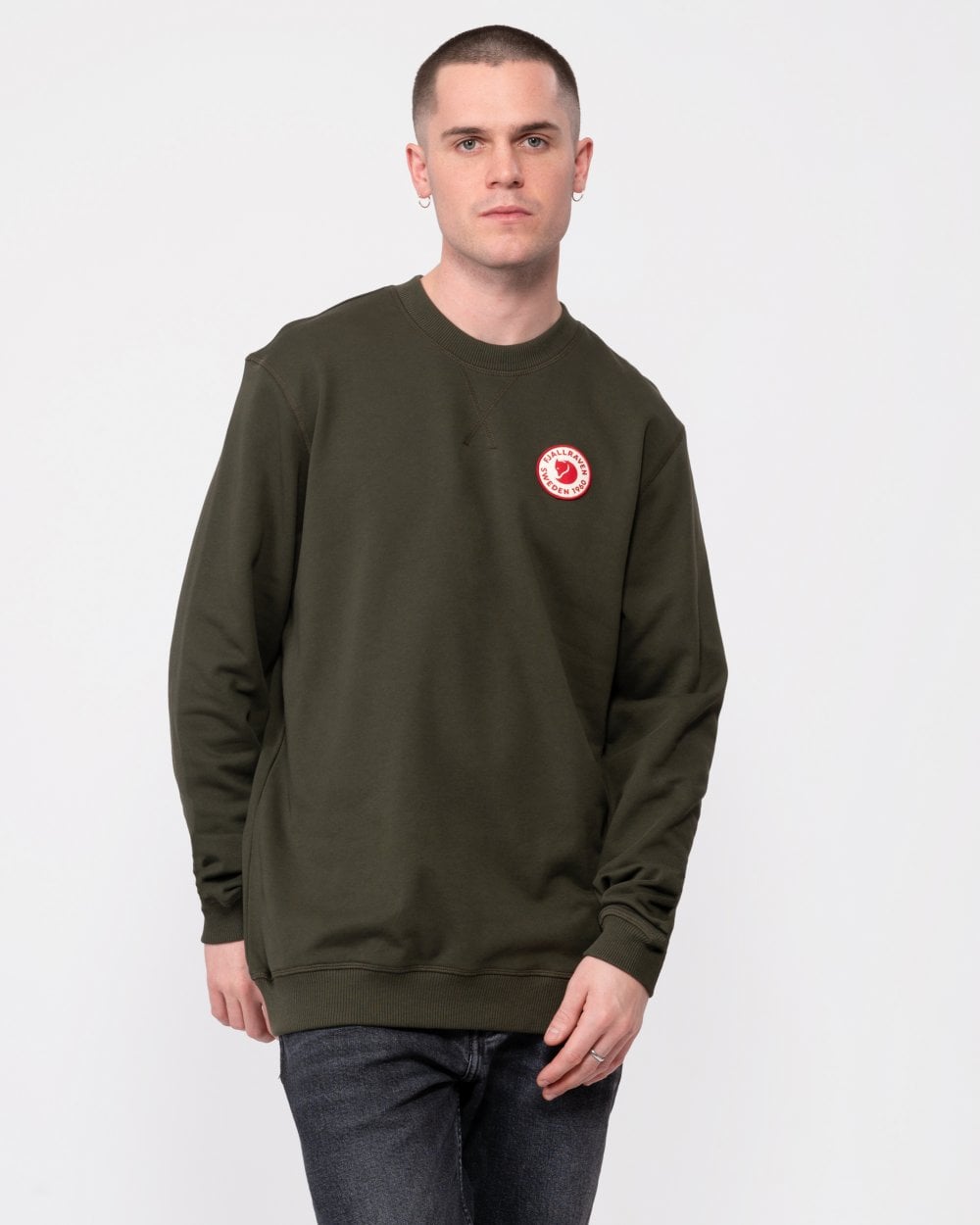 Fjallraven 1960 Logo Badge Mens Sweatshirt