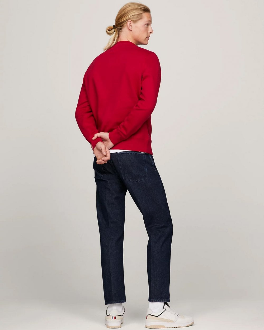 Tommy Hilfiger Tommy Logo Mens Sweatshirt - Royal Berry