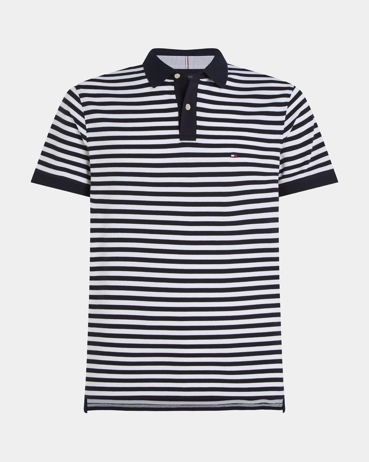 Tommy Hilfiger 1985 Regular Fit Mens Polo - Desert Sky / White