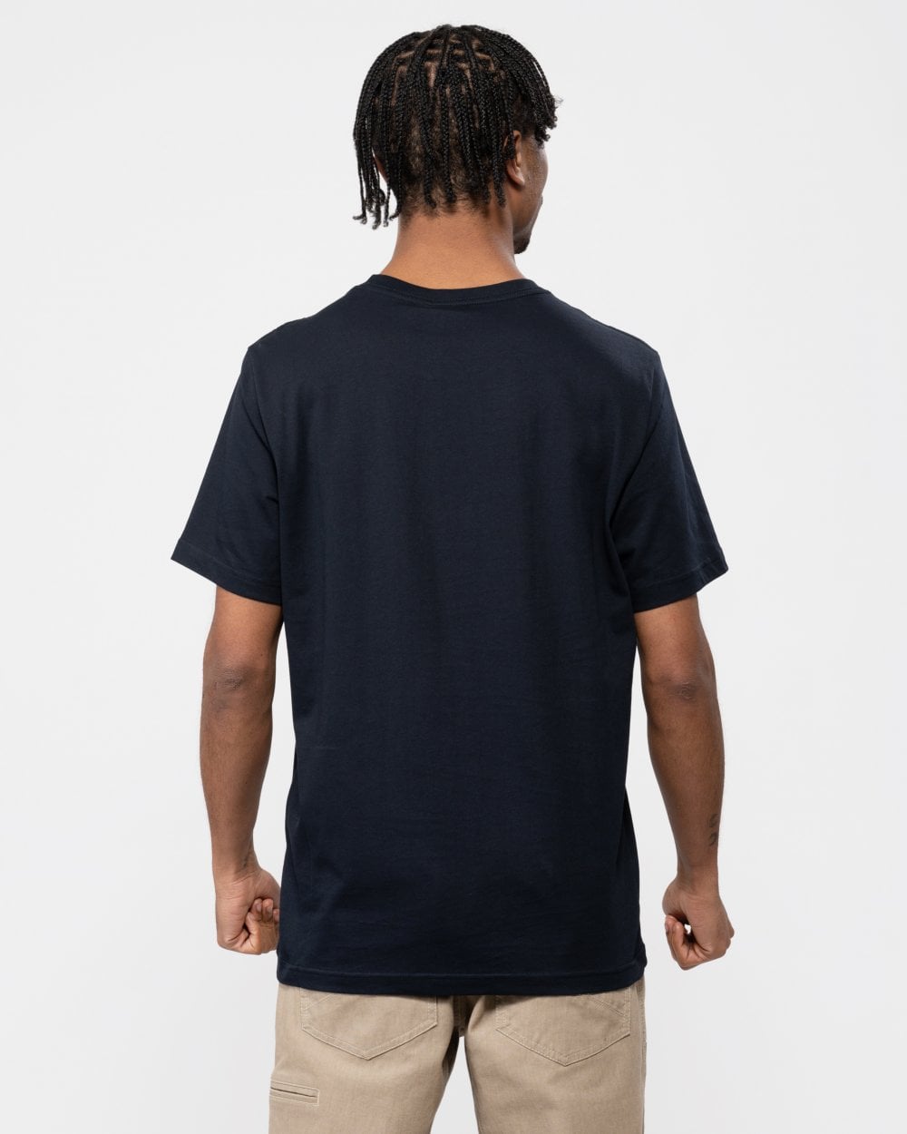 PS Paul Smith Mens Regular Fit Short Sleeve Zebra Logo T-Shirt - 49 Very Dark Navy