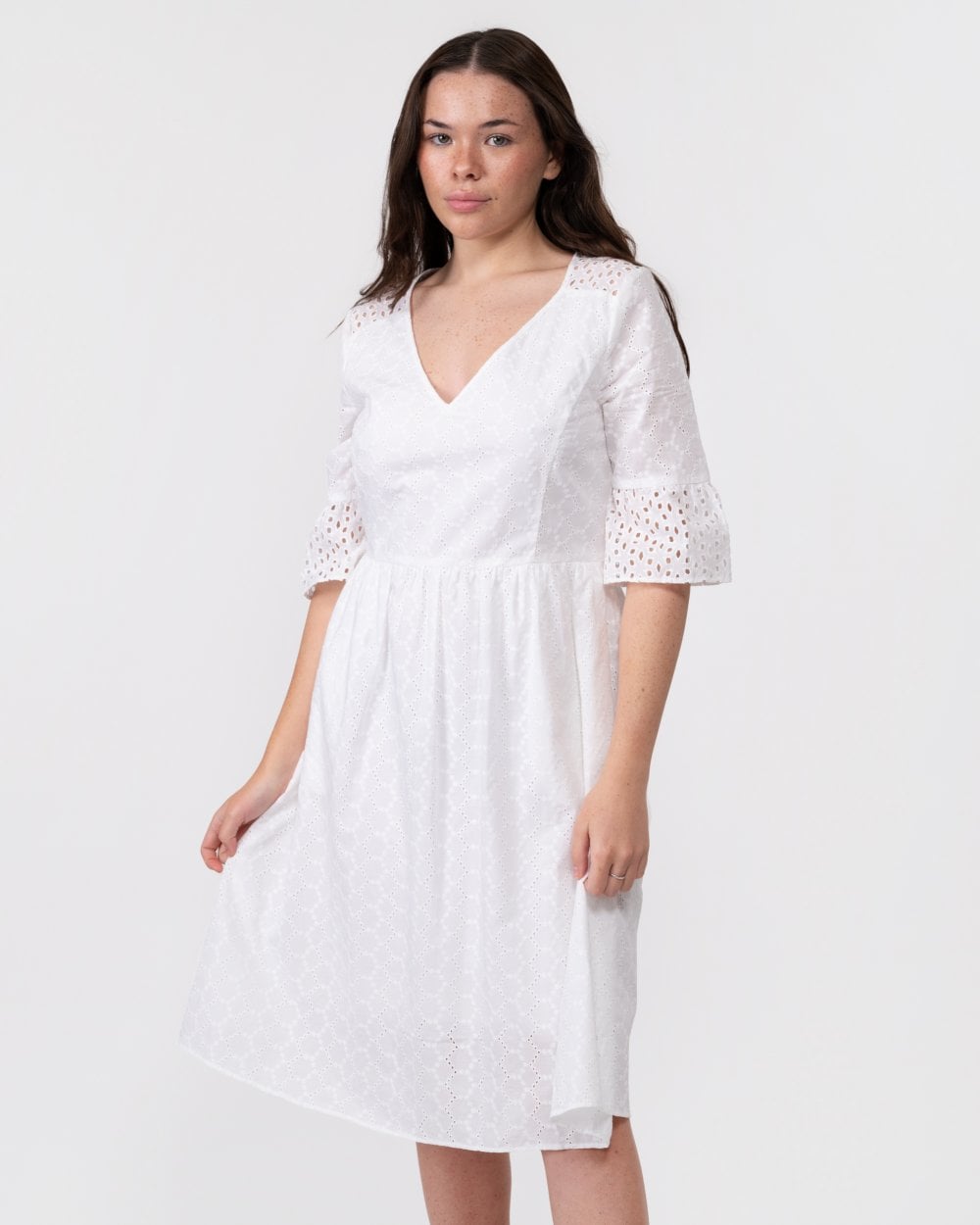 Boss Casual Abroidita Womens Dress Boss Casual Abroidita Womens Dress