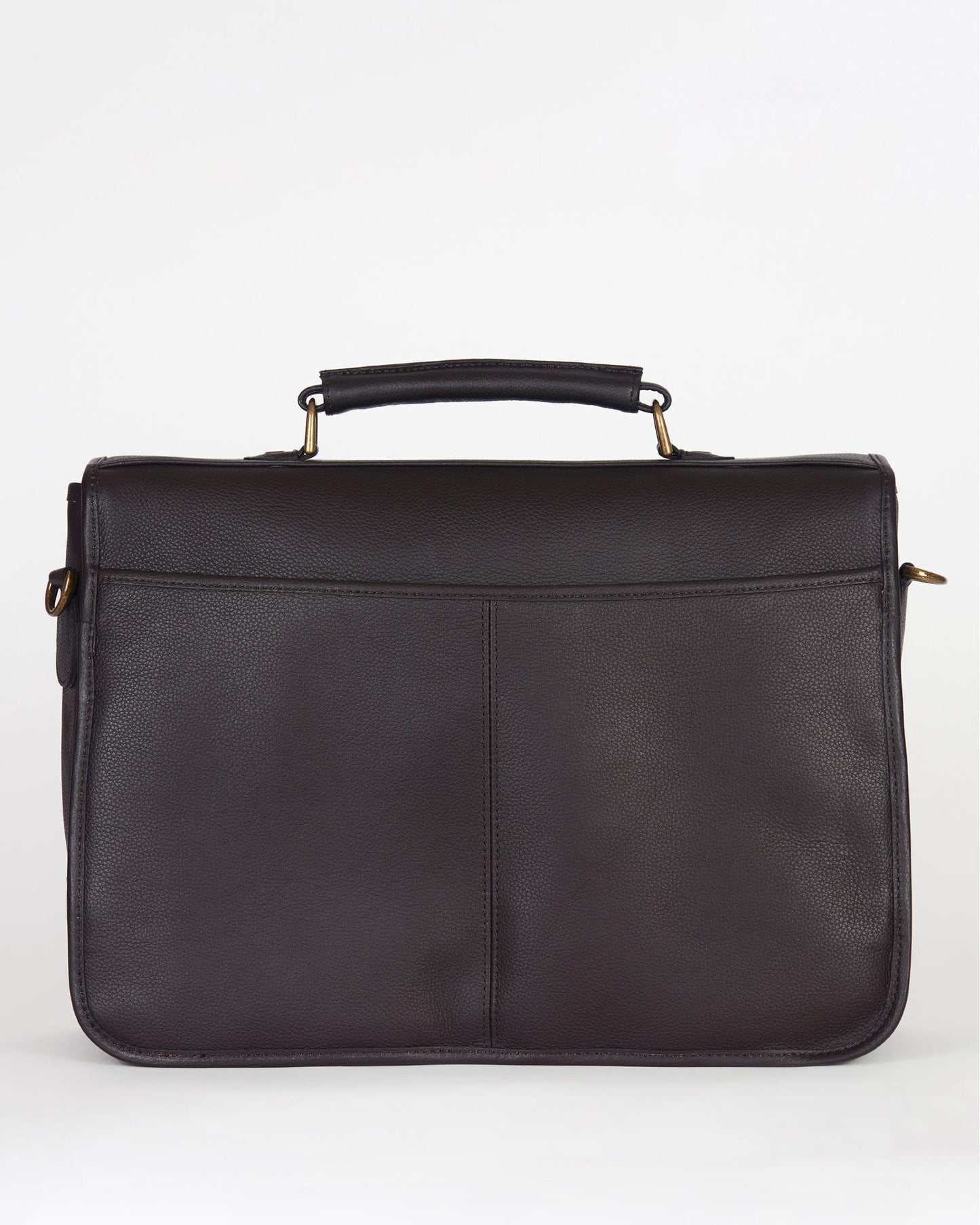 Barbour Unisex Leather Briefcase