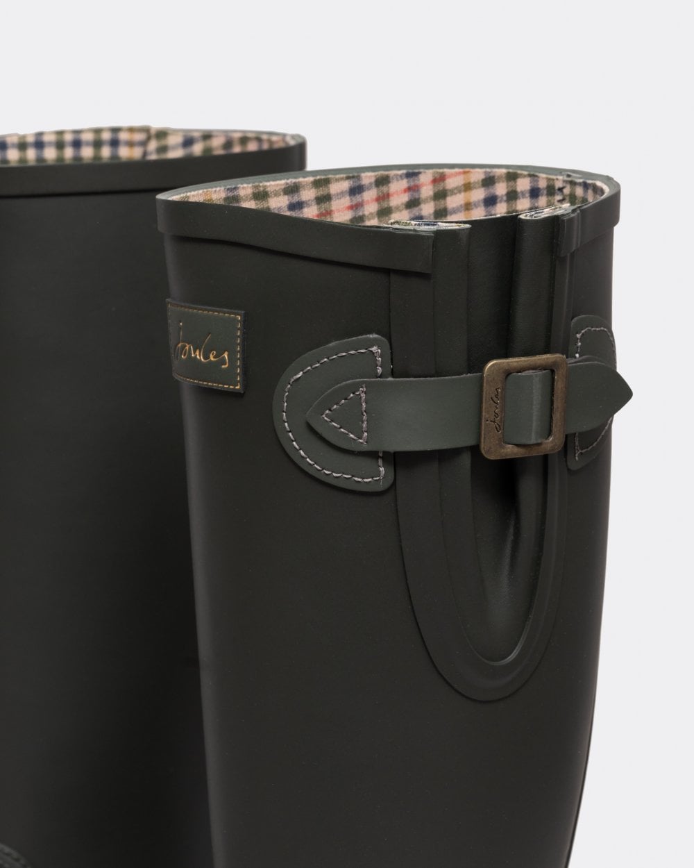 Joules Houghton Womens Adjustable Tall Wellies - Khaki