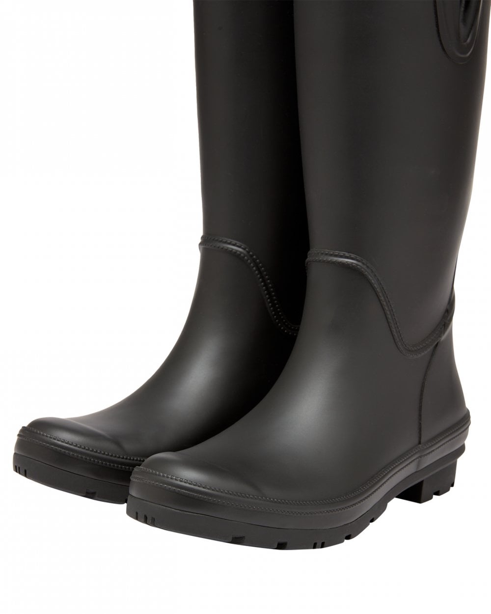 Joules Houghton Womens Adjustable Tall Wellies - Black