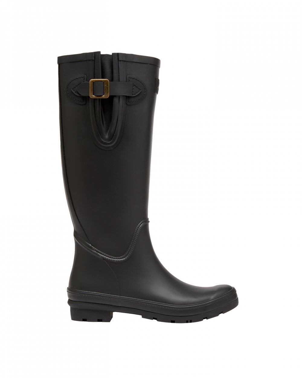 Joules Houghton Womens Adjustable Tall Wellies - Black