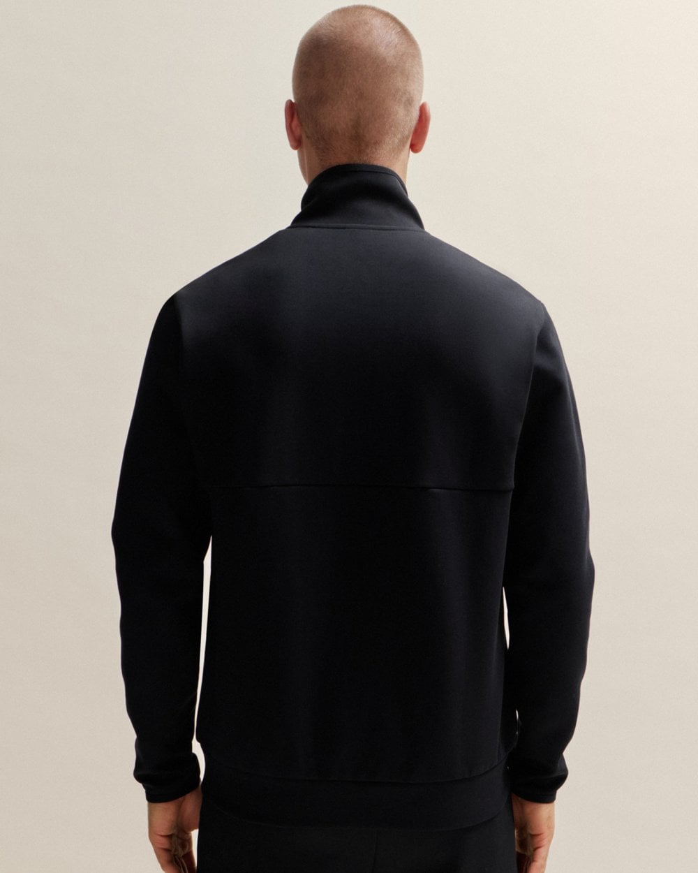 BOSS Green BOSS Green Skaz 1 Mens Zip-Up Sweatshirt with Logo Print