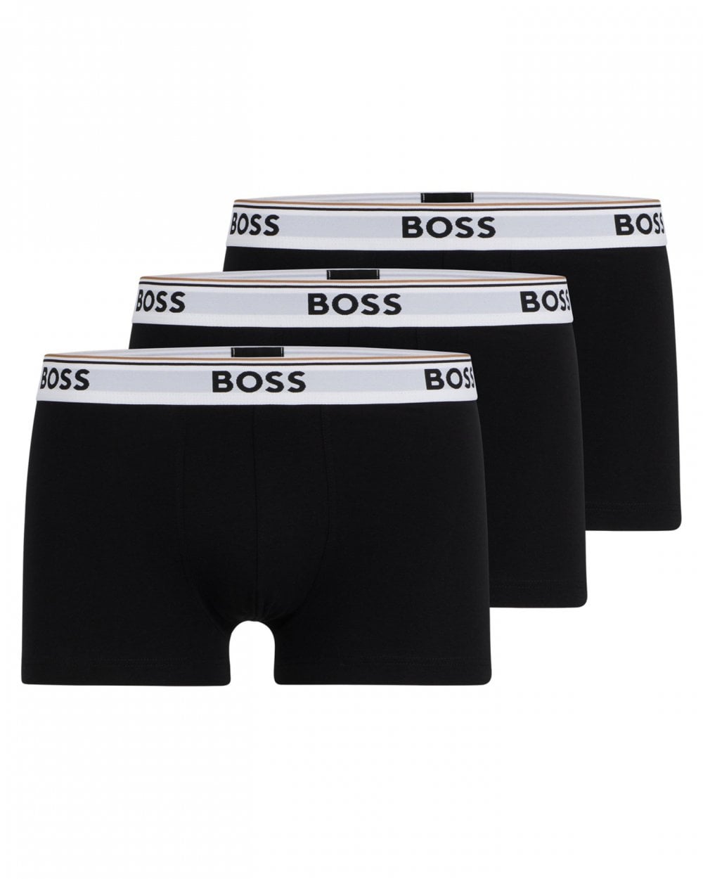 BOSS Orange 3 Pack Mens Power Trunks NOS - Black/White 994