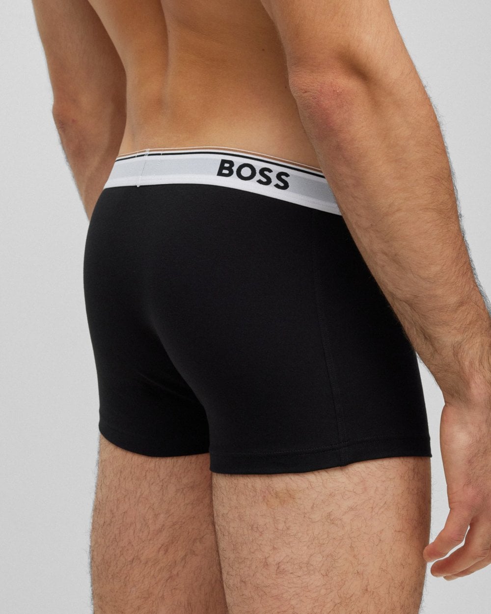 BOSS Orange 3 Pack Mens Power Trunks NOS - Black/White 994