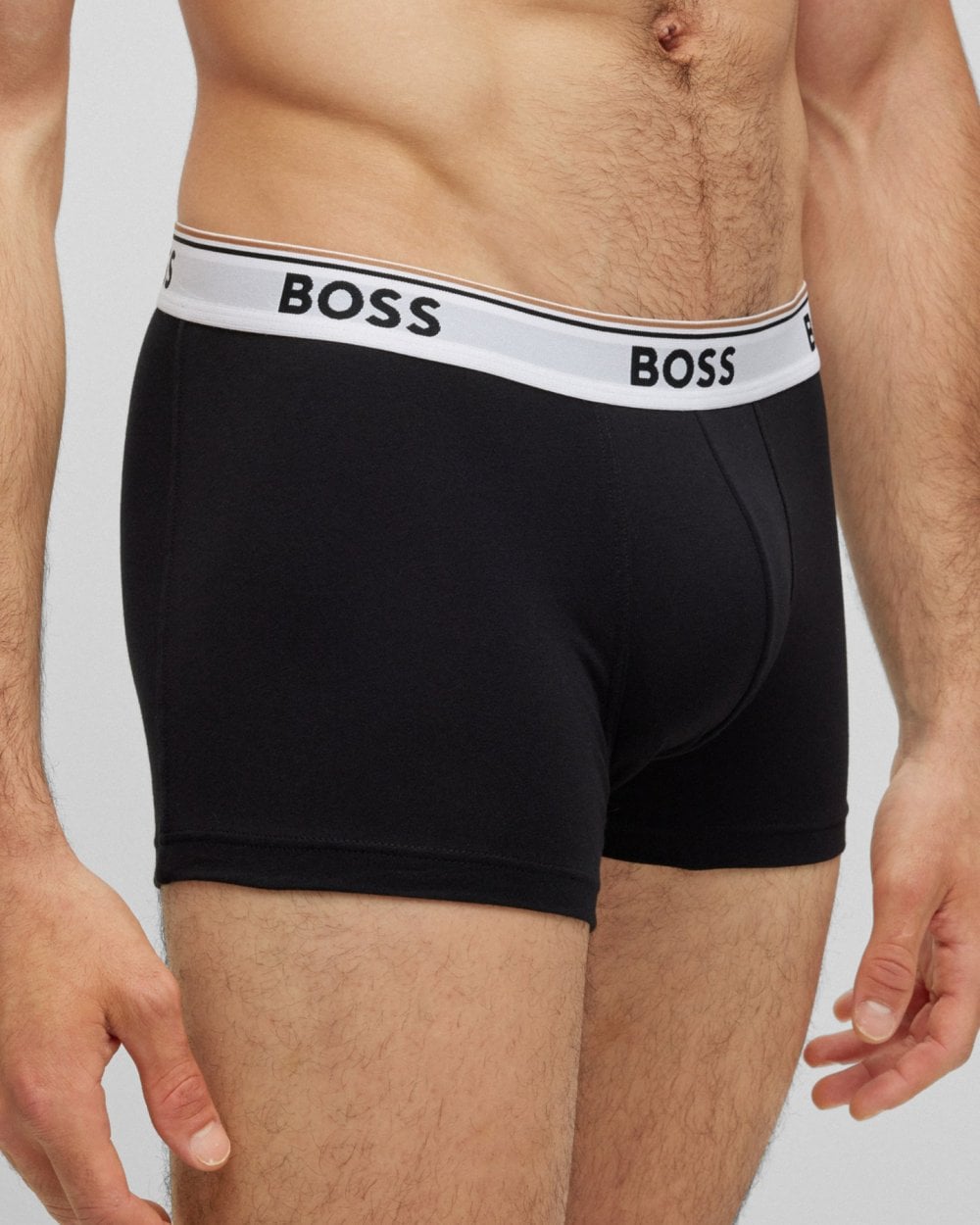 BOSS Orange 3 Pack Mens Power Trunks NOS - Black/White 994